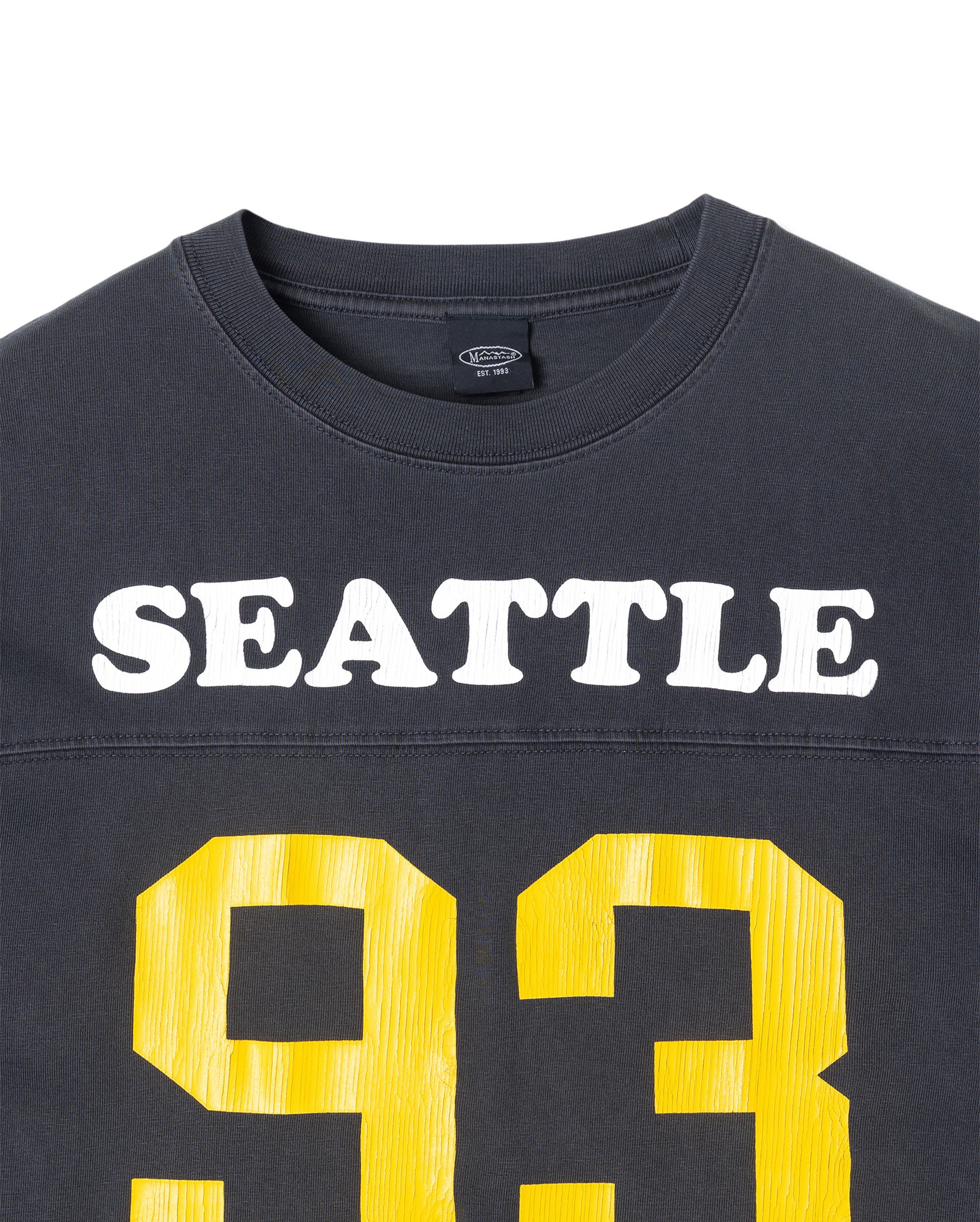 93' Football Top Black