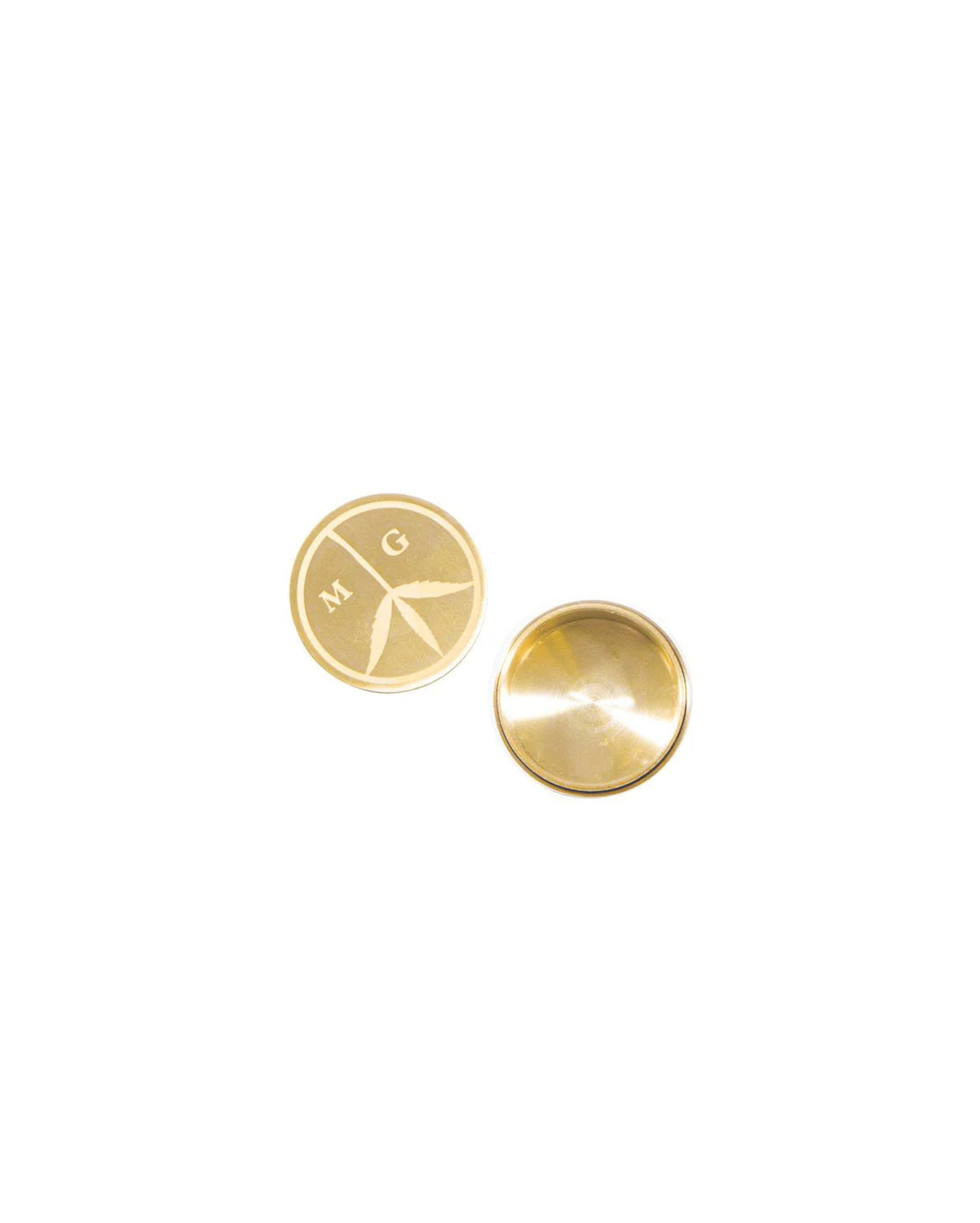 Peace Logo Container Brass - Starcowparis - 2