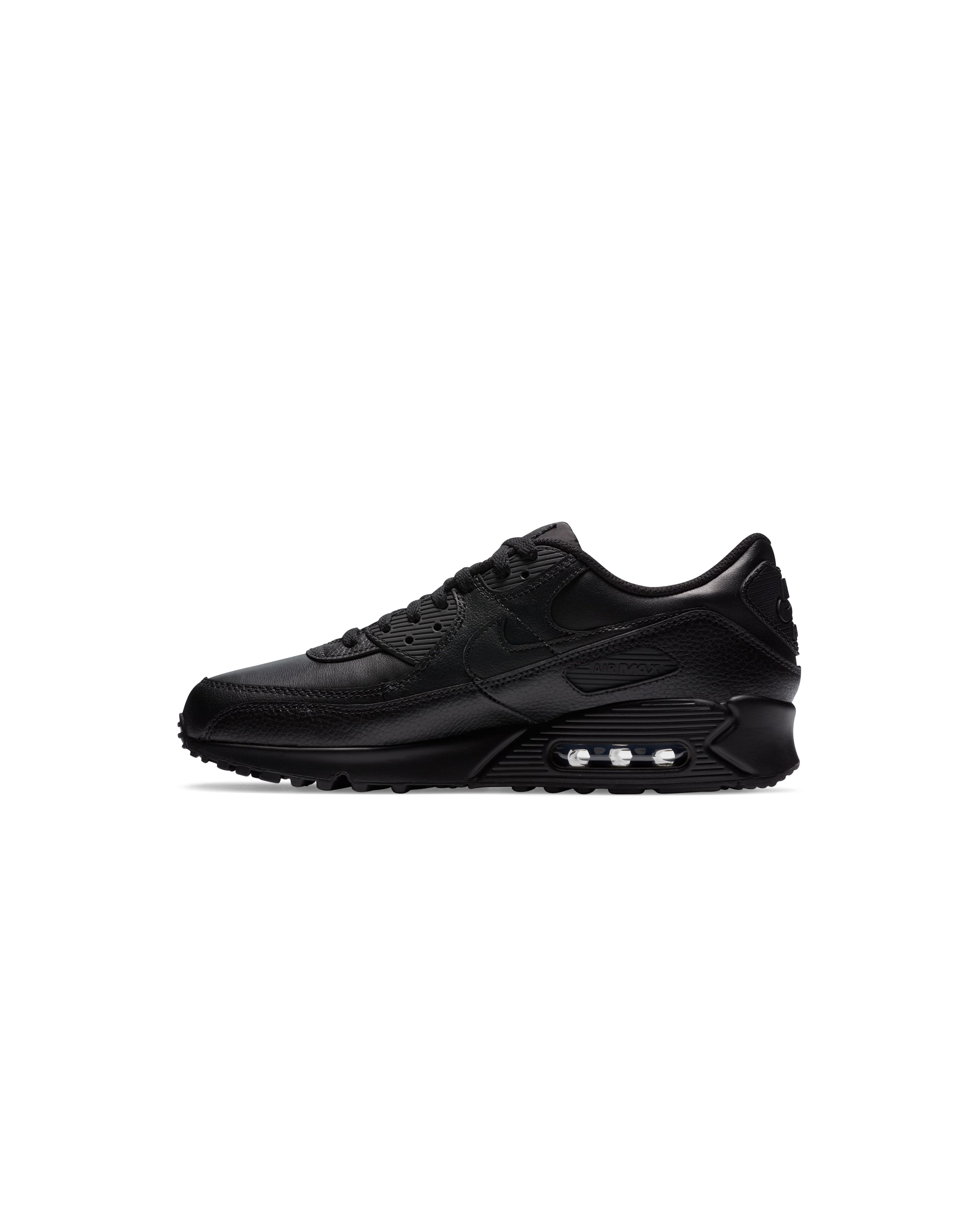 Nike-Air Max 90 Leather Black-Starcowparis