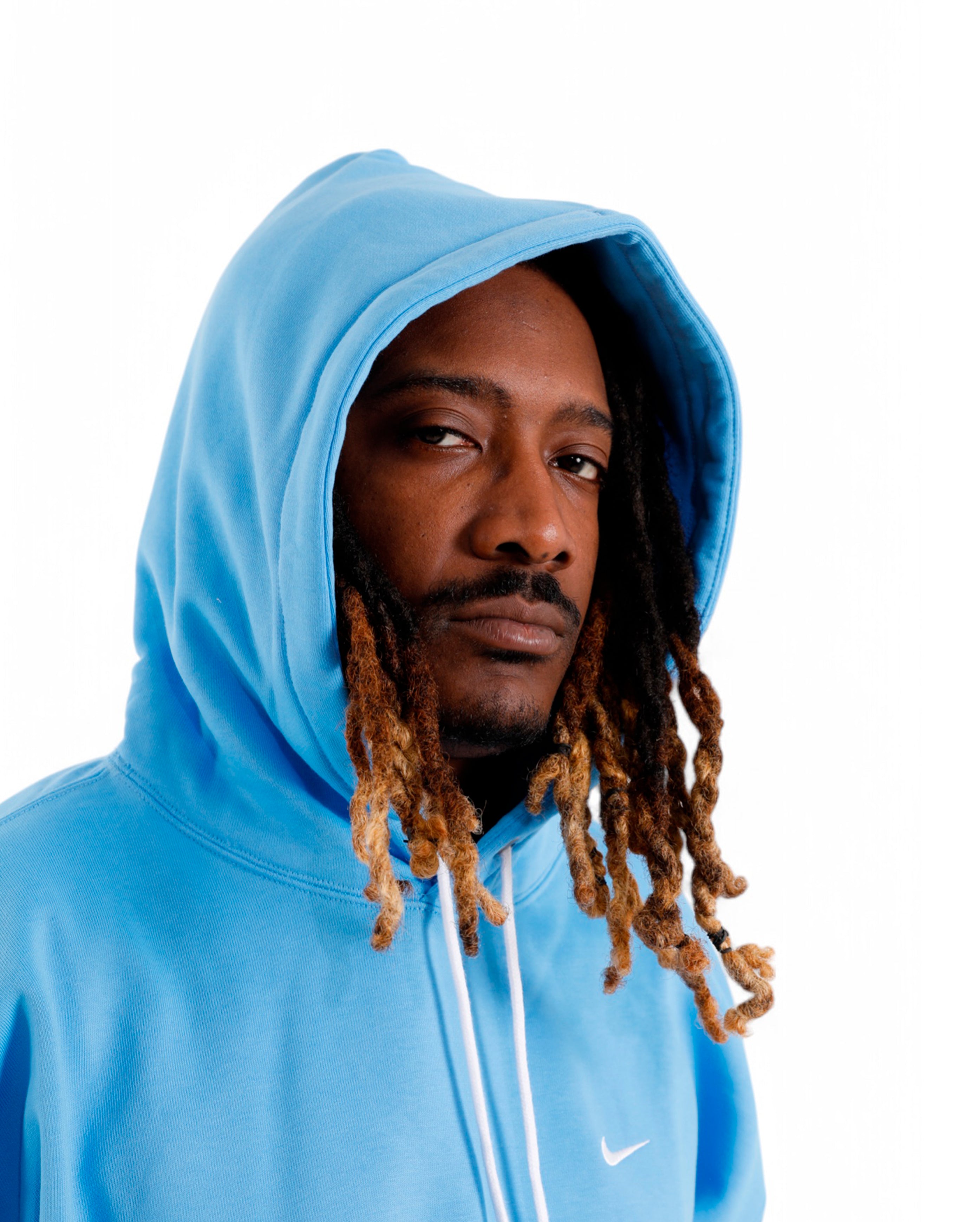 Nike-Solo Swoosh Fleece Hoodie University Blue-Starcowparis