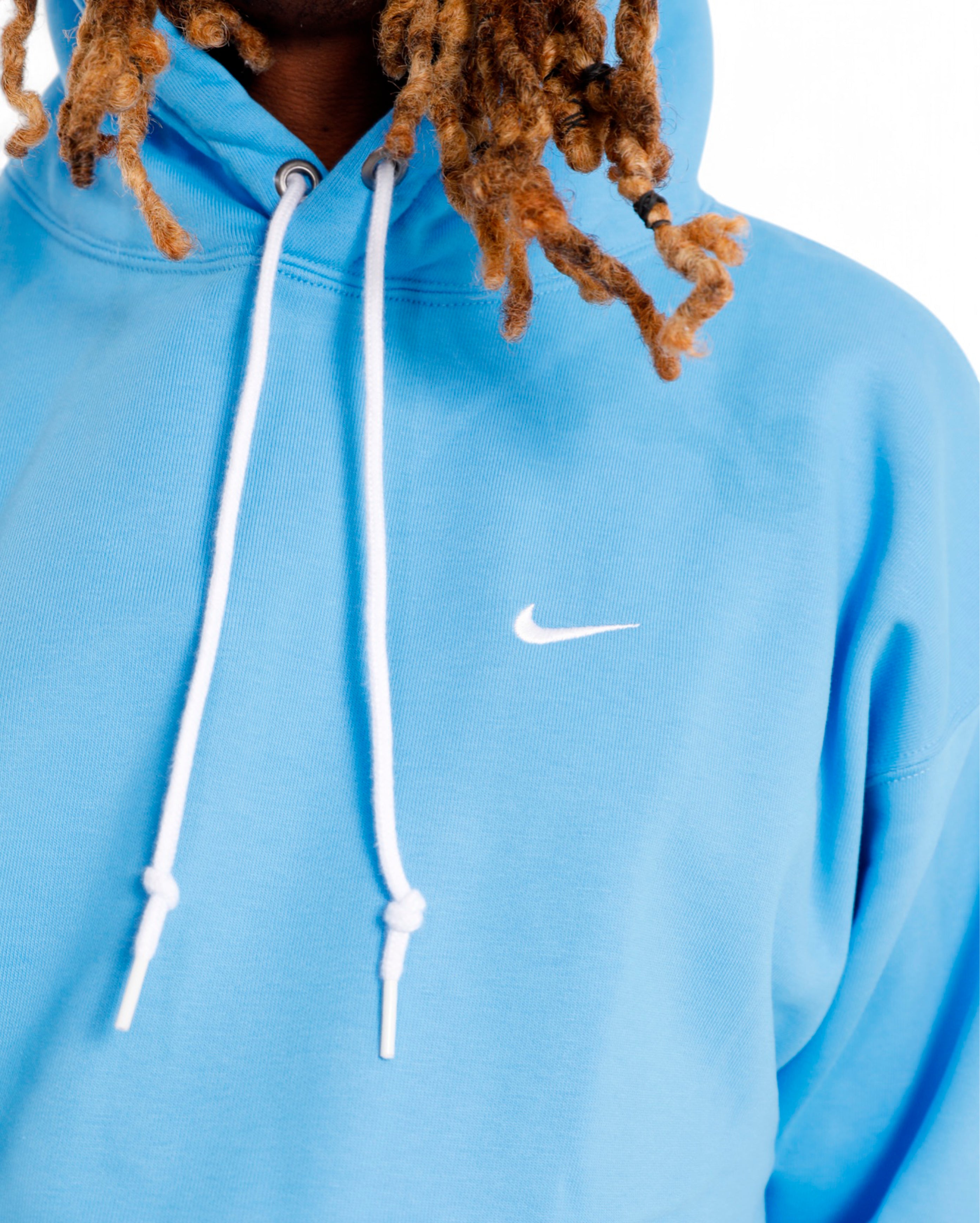 Nike-Solo Swoosh Fleece Hoodie University Blue-Starcowparis