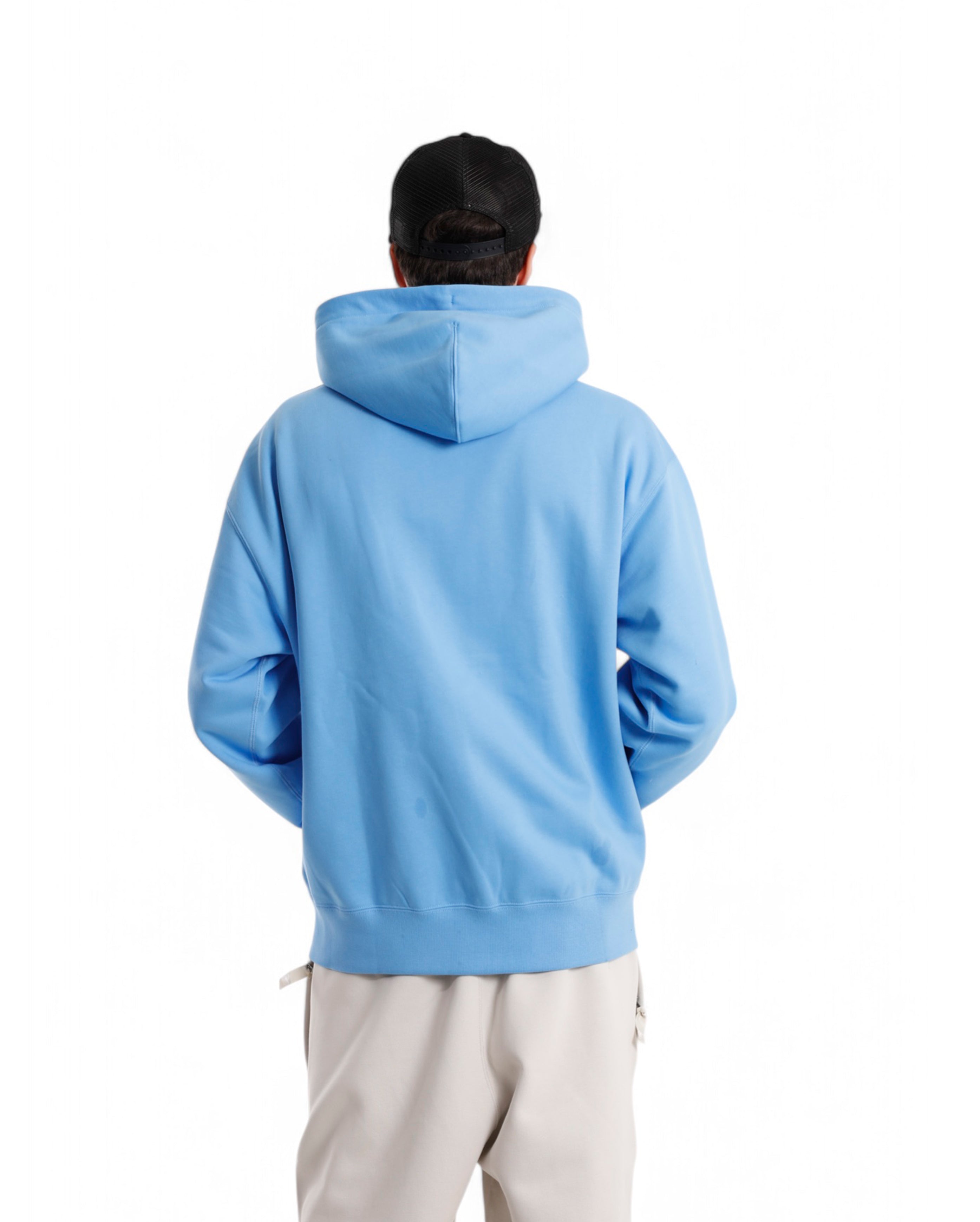 Nike-Solo Swoosh Hoodie Full-Zip University Blue-Starcowparis