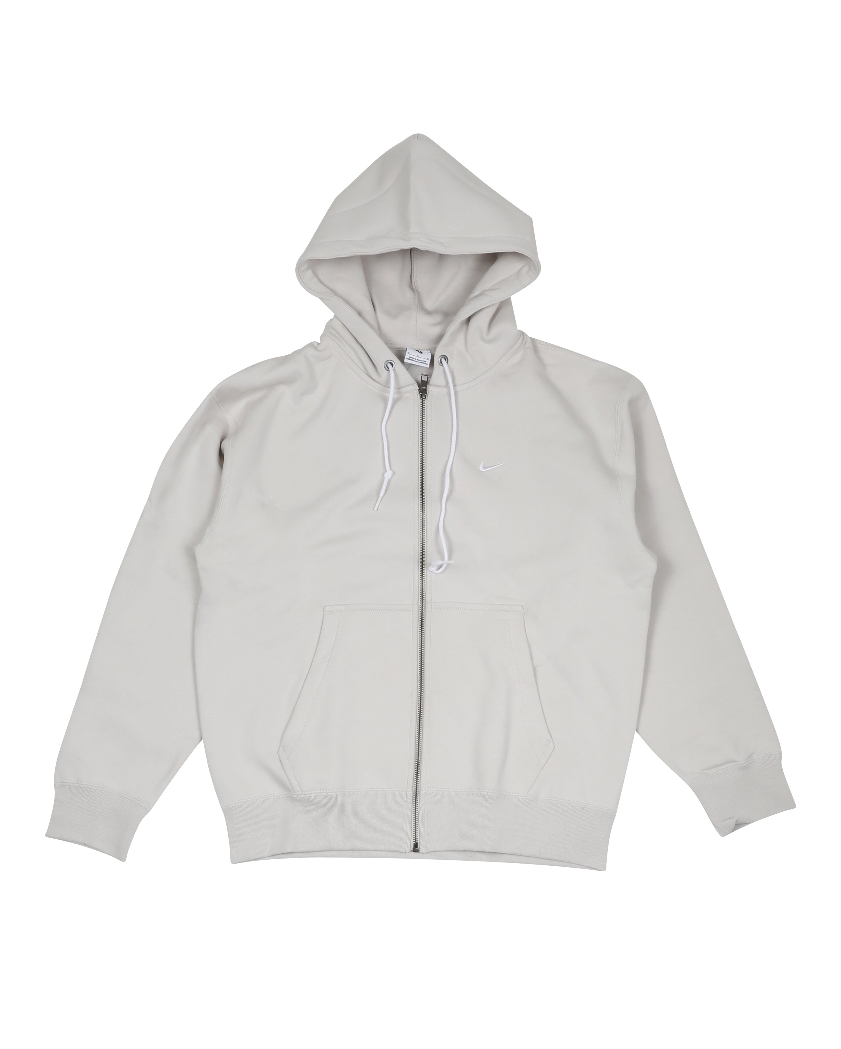 Nike-Soloswoosh FZ Hoodie Light Bone-Starcowparis