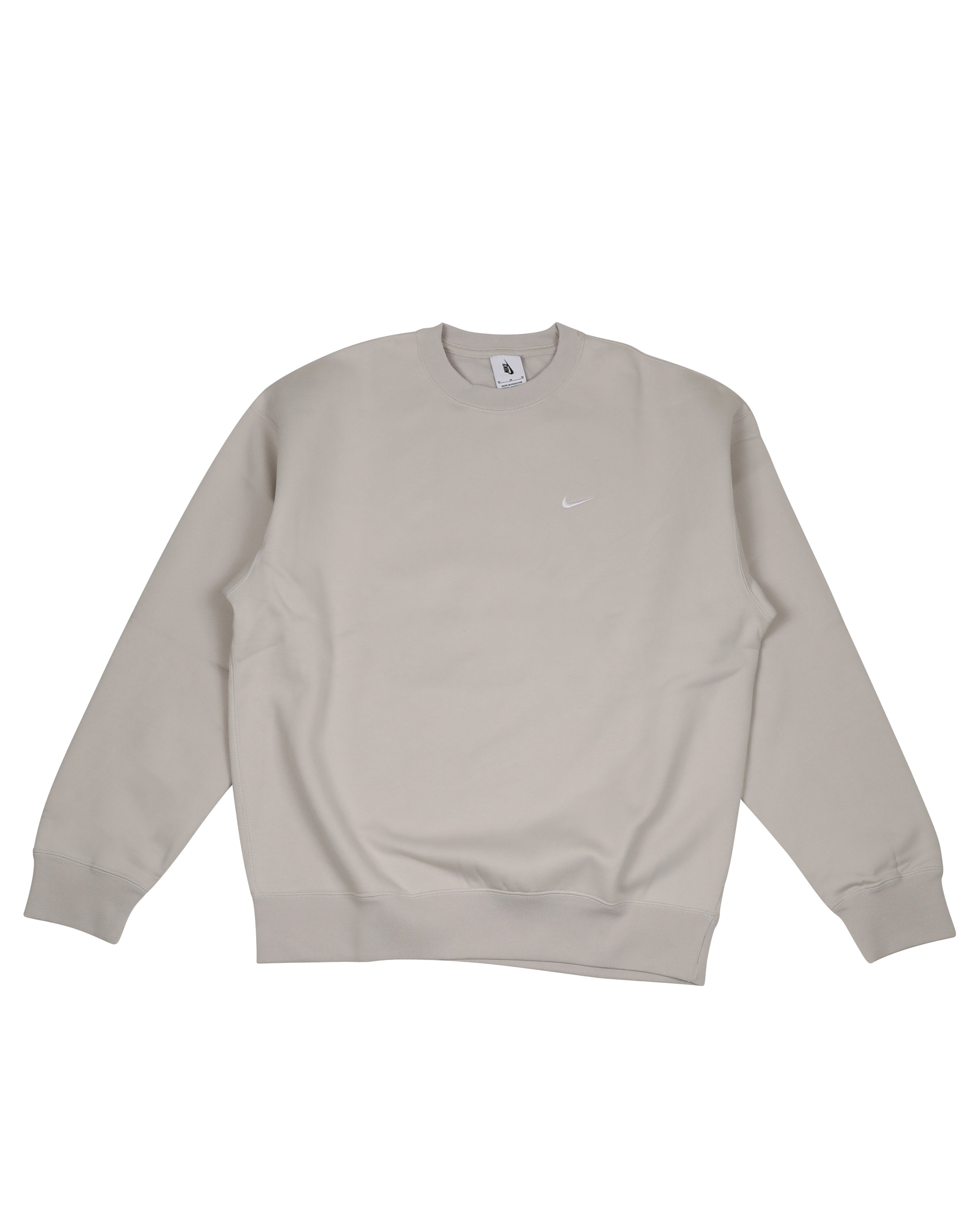 Nike-Solo Swoosh Fleece Sweatshirt Light Bone-Starcowparis - Starcowparis - 1