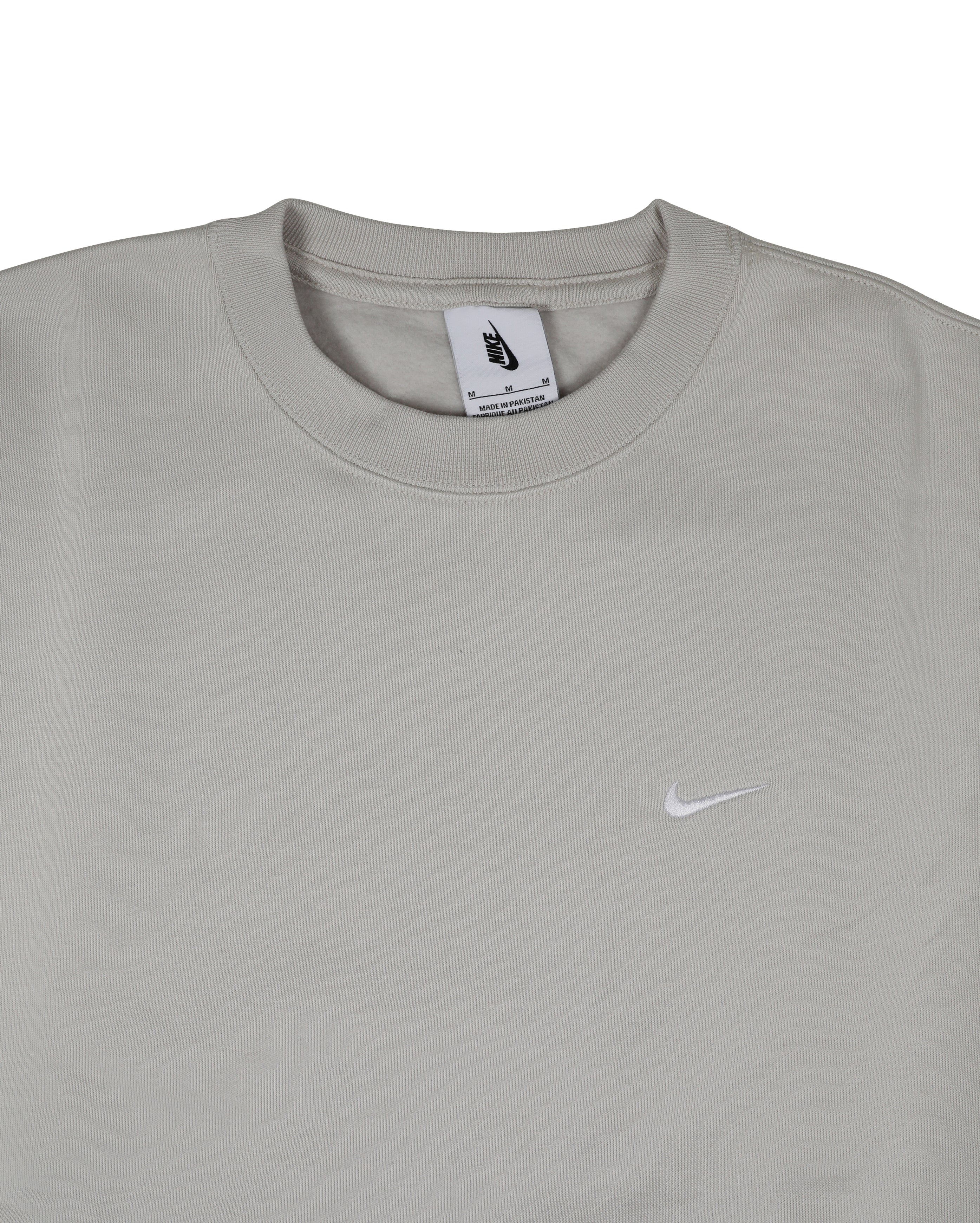 Nike-Solo Swoosh Fleece Sweatshirt Light Bone-Starcowparis - Starcowparis - 2
