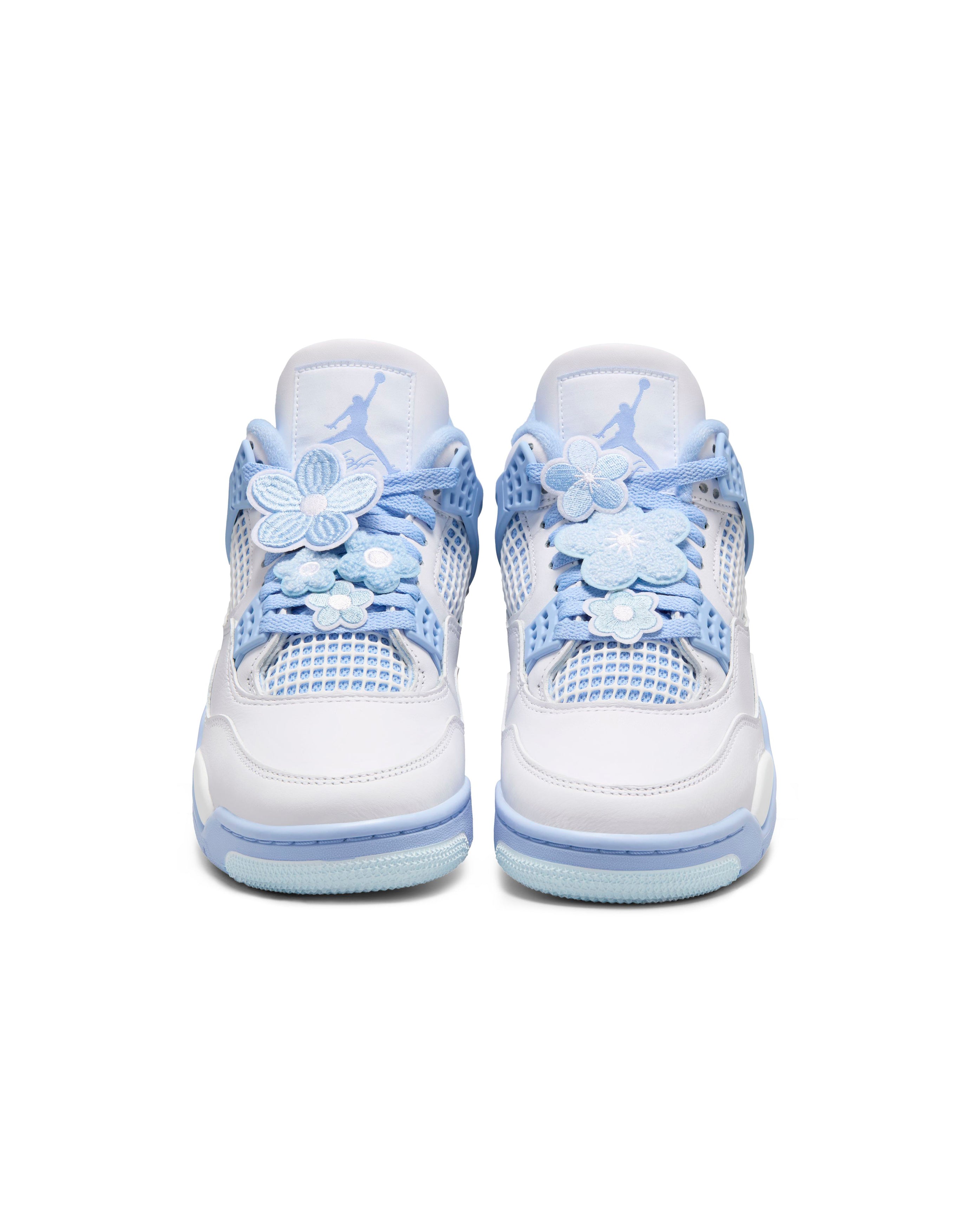 W Jordan 4 Retro Forget Me Not