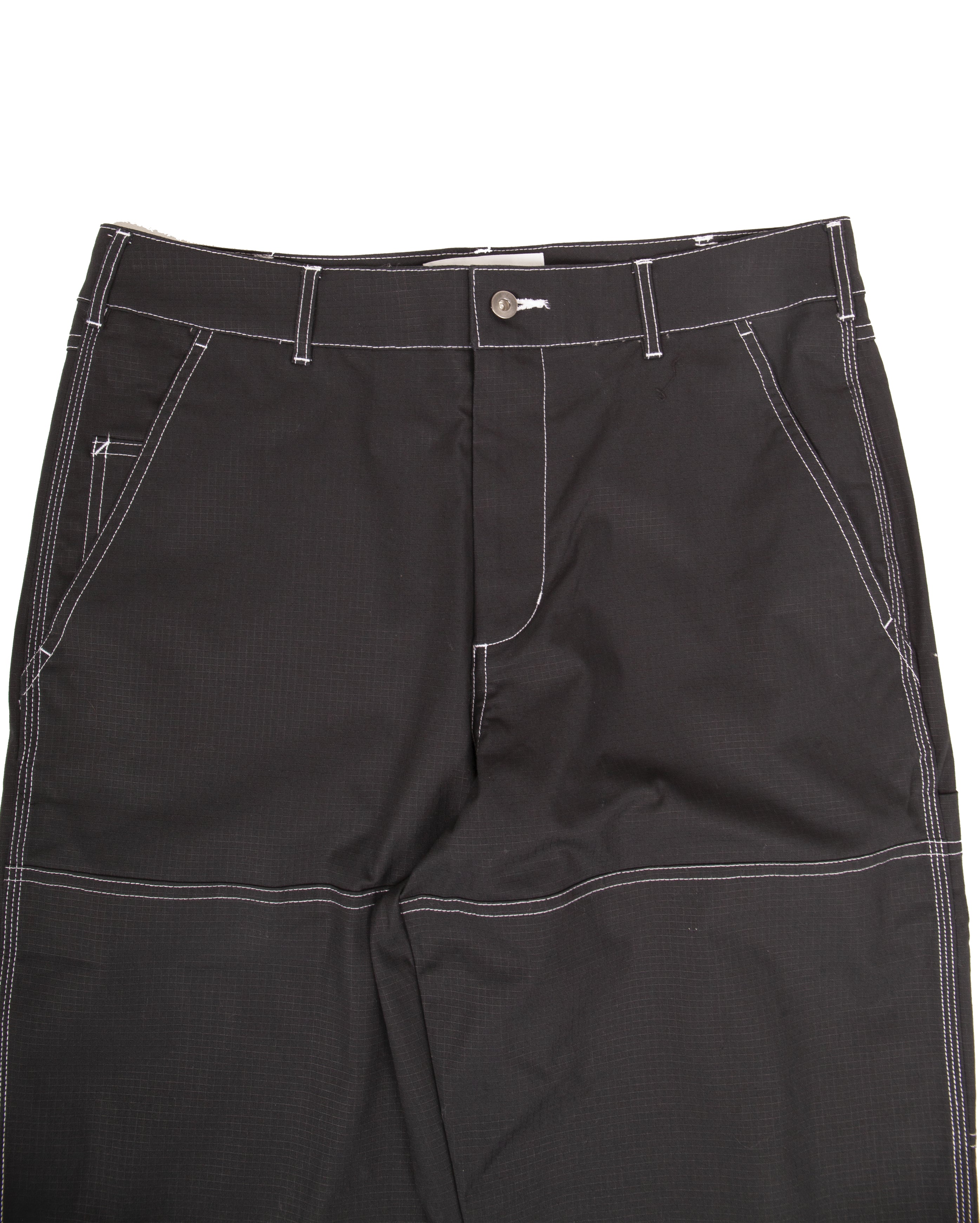 Double Knee Pant Black