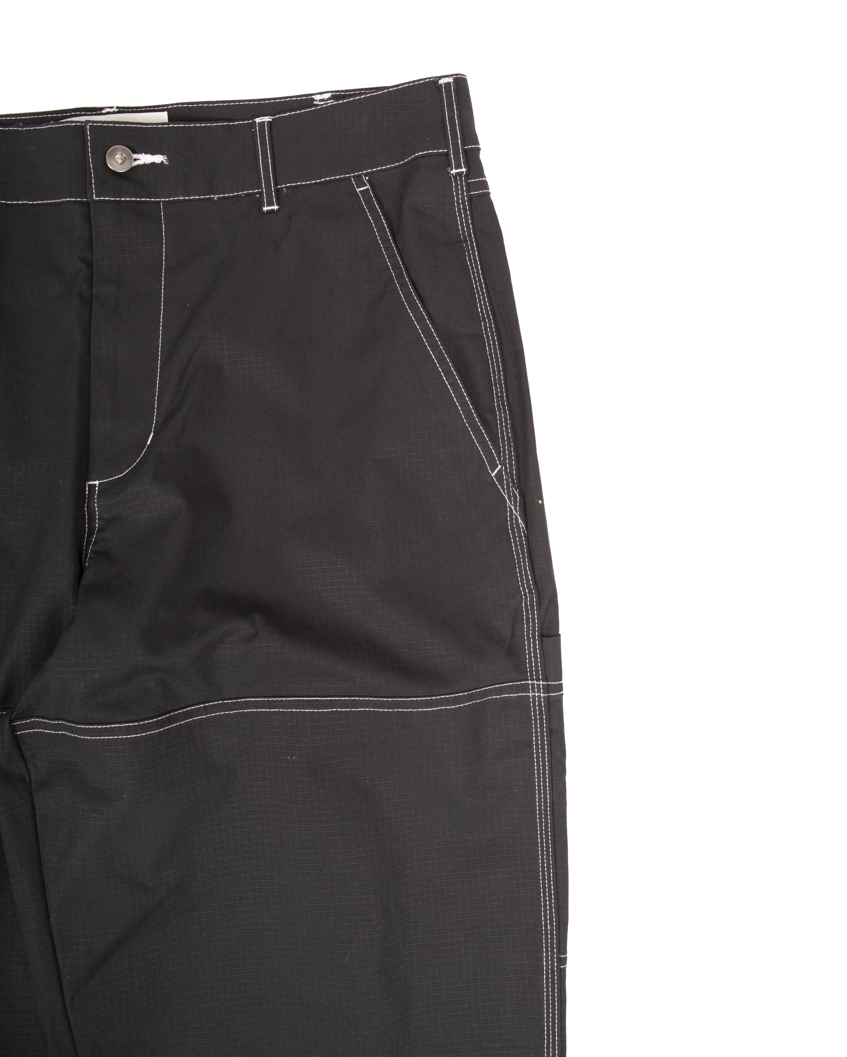Double Knee Pant Black