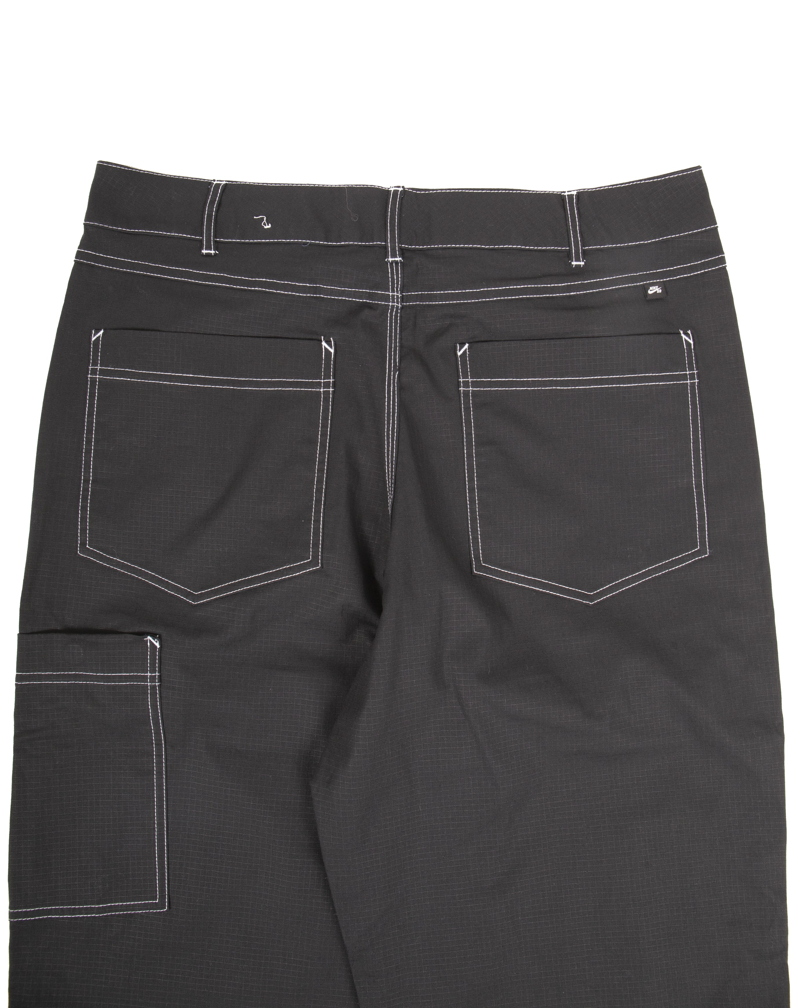 Double Knee Pant Black
