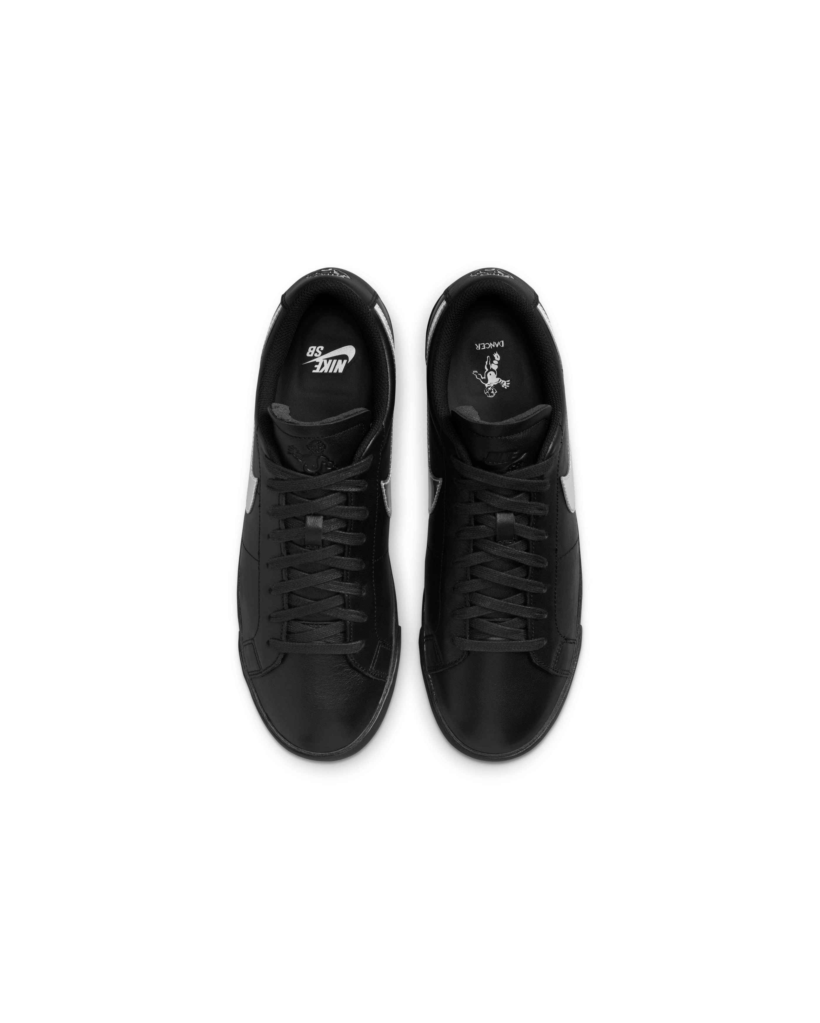 X DANCER SKATEBOARD Zoom Blazer Low Black - Starcowparis - 7