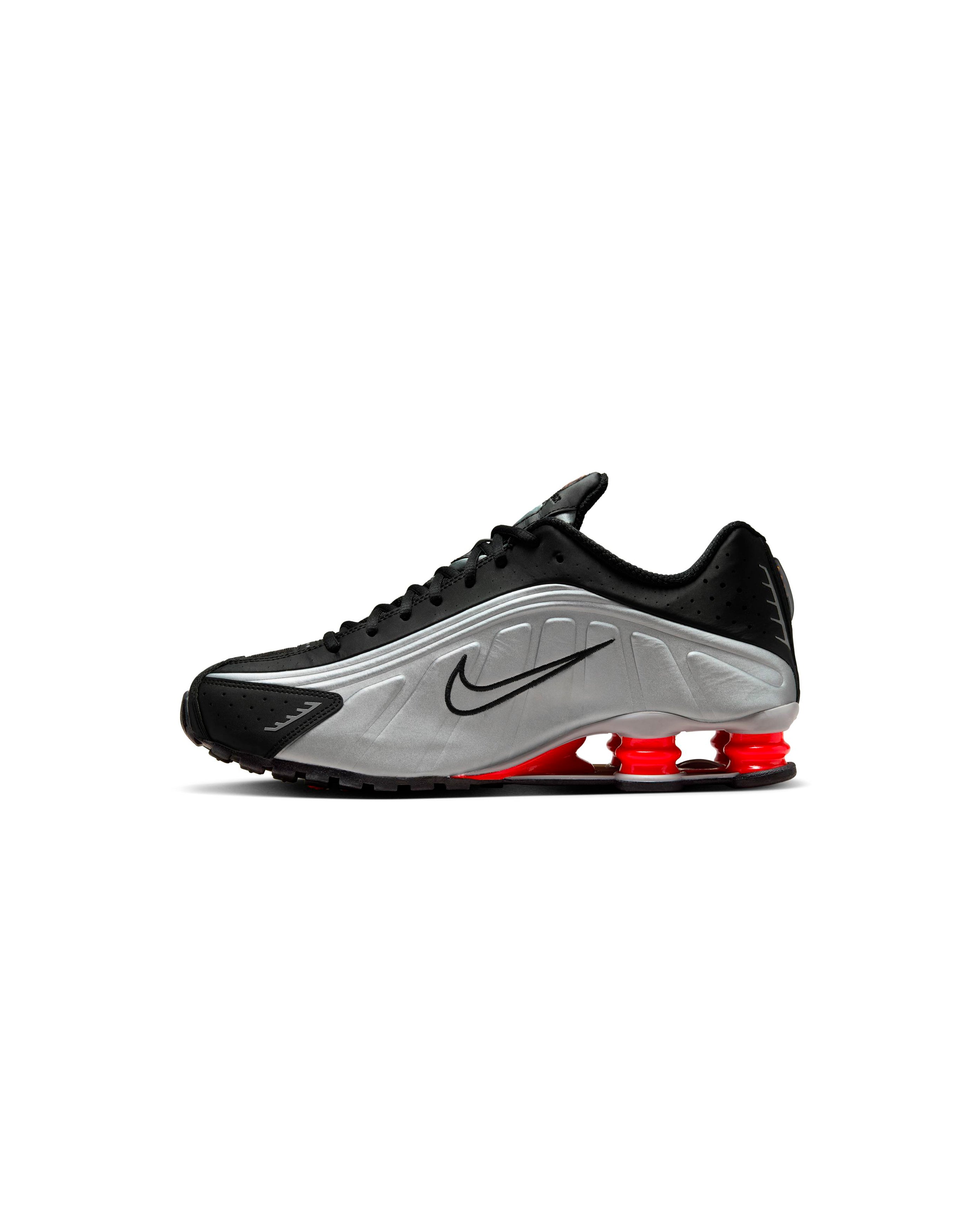 Shox R4 Black Metallic Silver