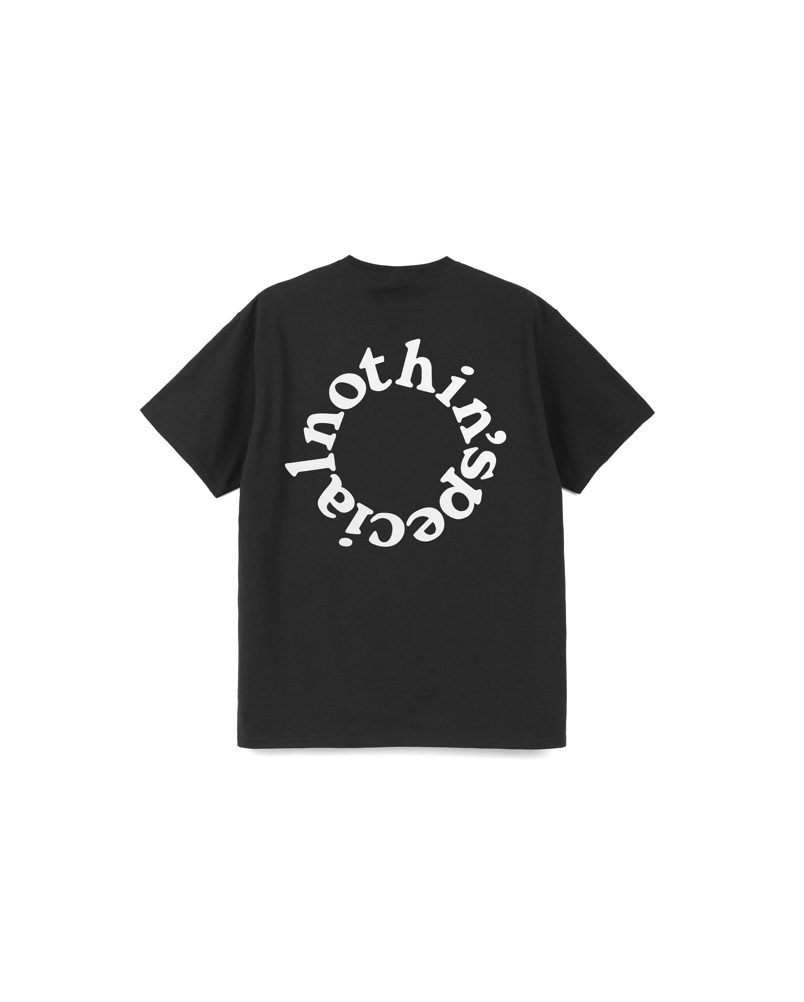 Rounded Logo Tee Black