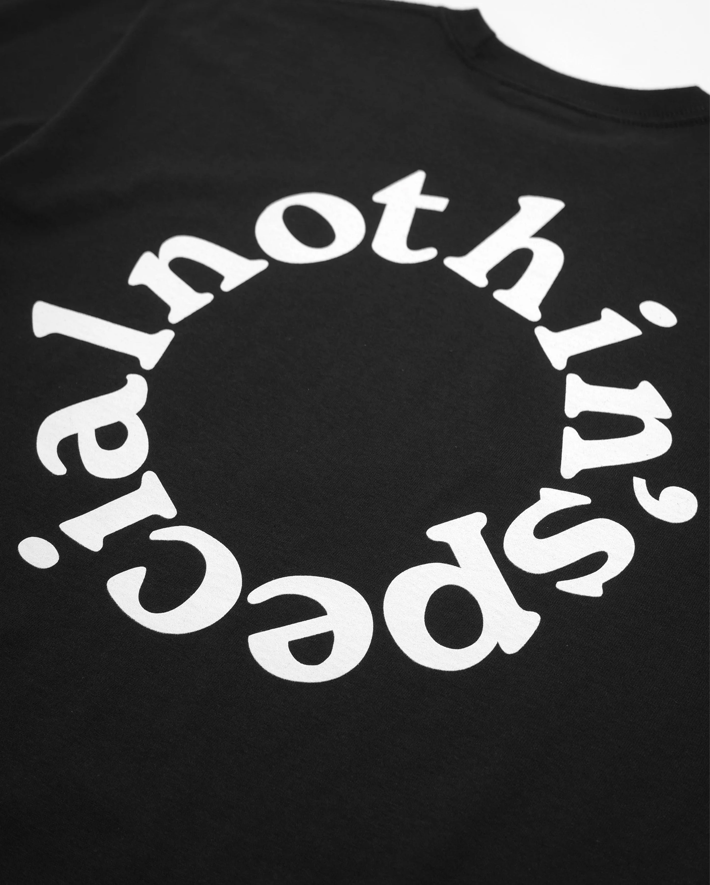 Rounded Logo Tee Black