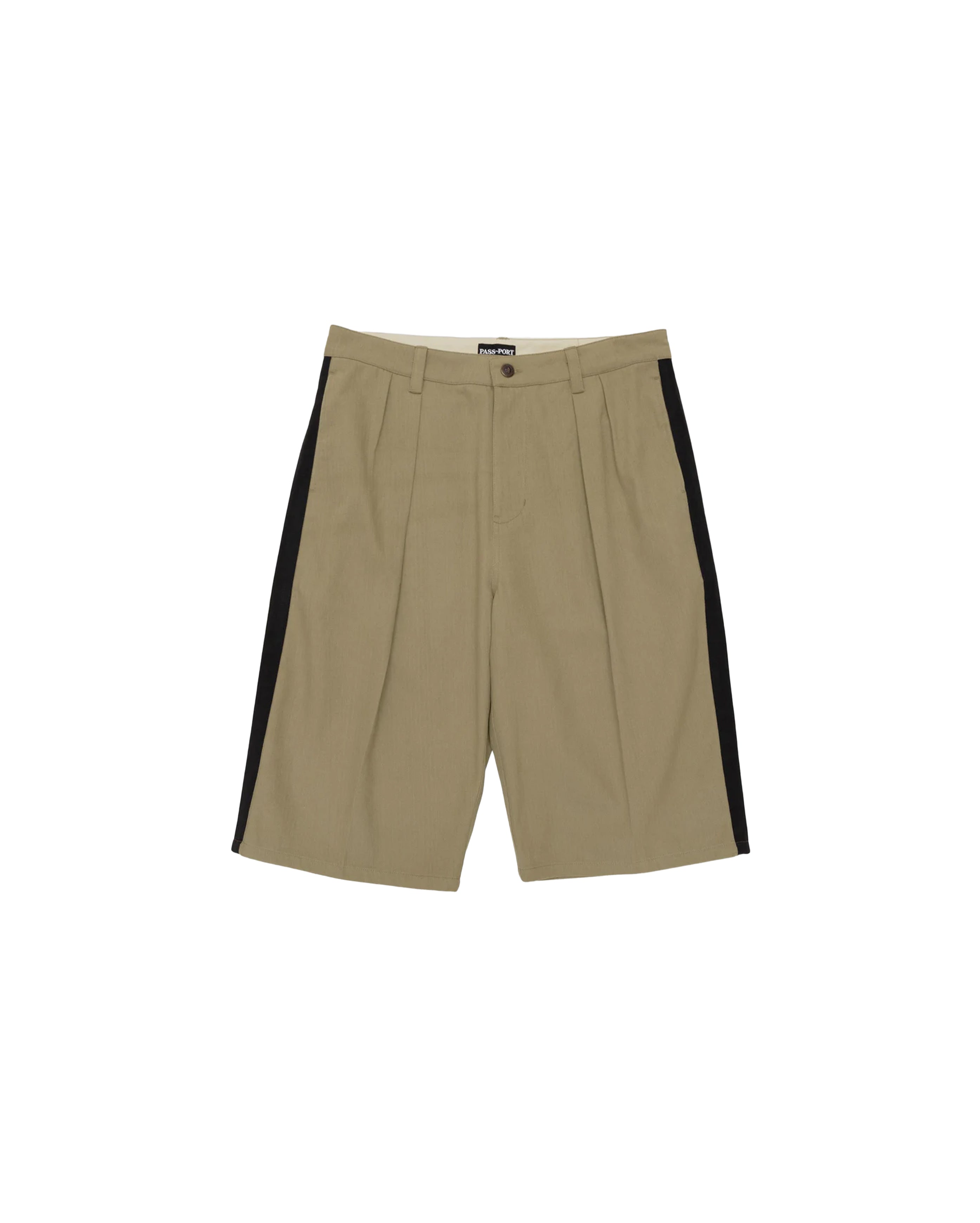 Herringbone Leagues Club Stripe Short Stone - Starcowparis - 1