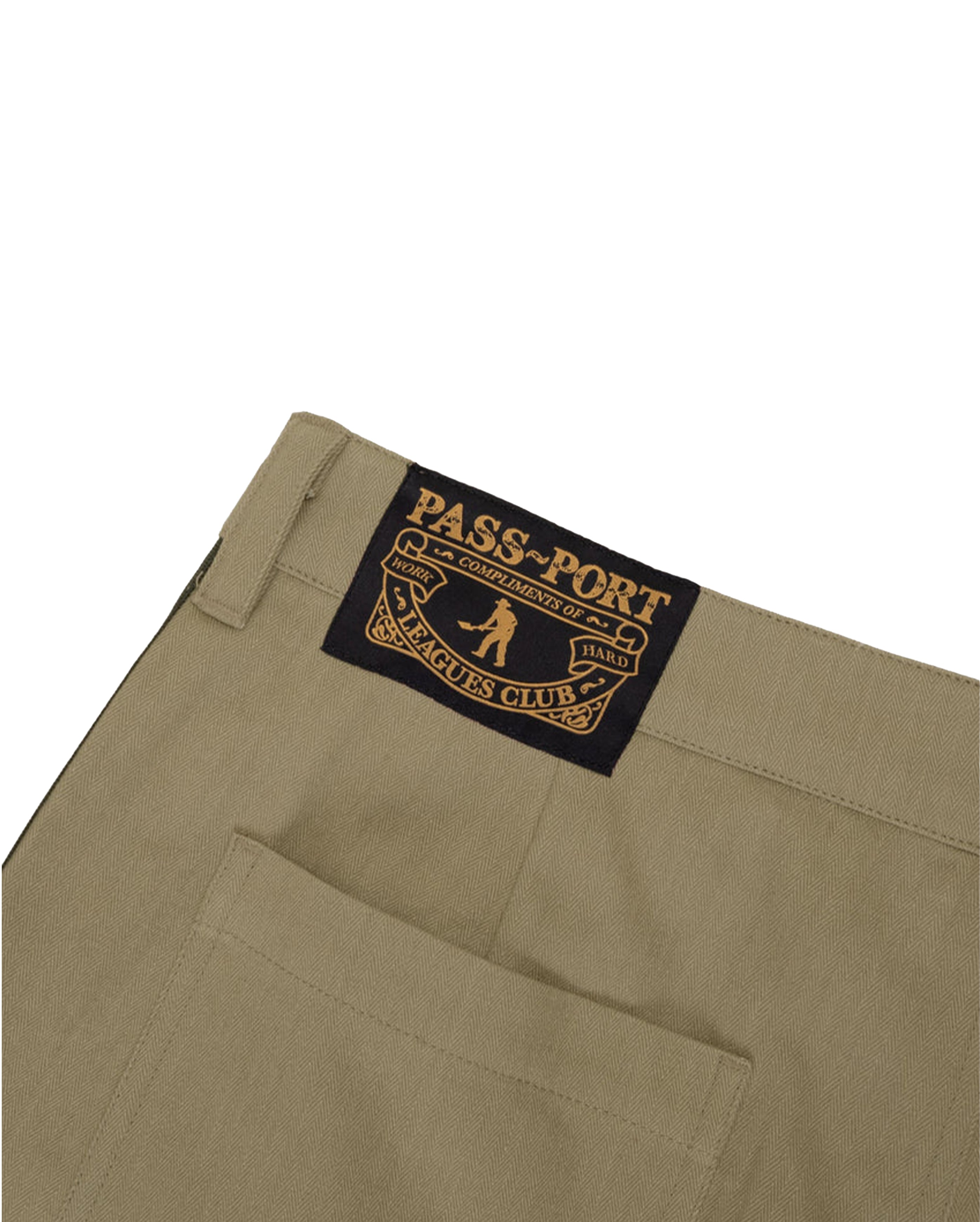 Herringbone Leagues Club Stripe Short Stone - Starcowparis - 2
