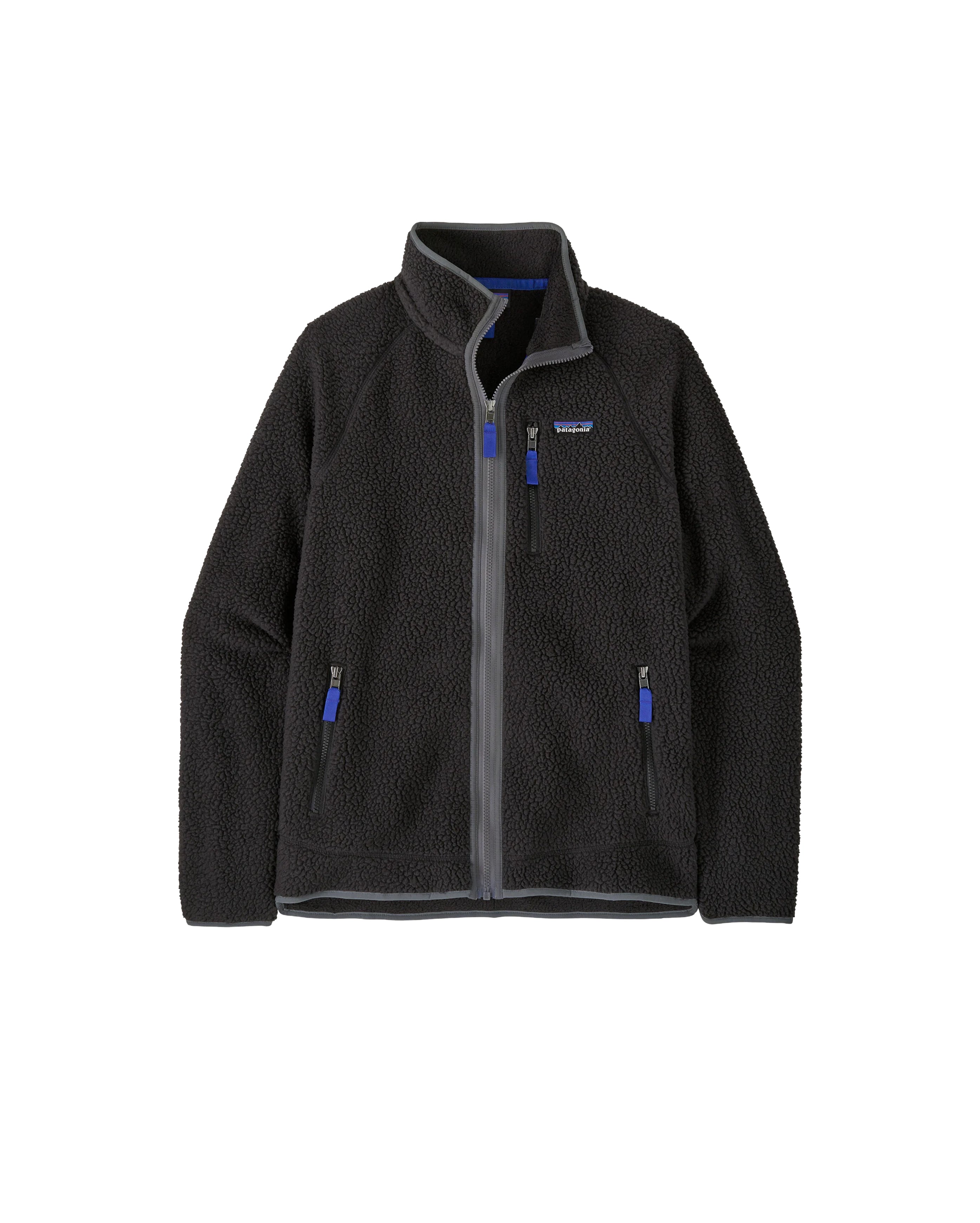Retro Pile Fleece Jacket Black Forge Grey - Starcowparis - 1
