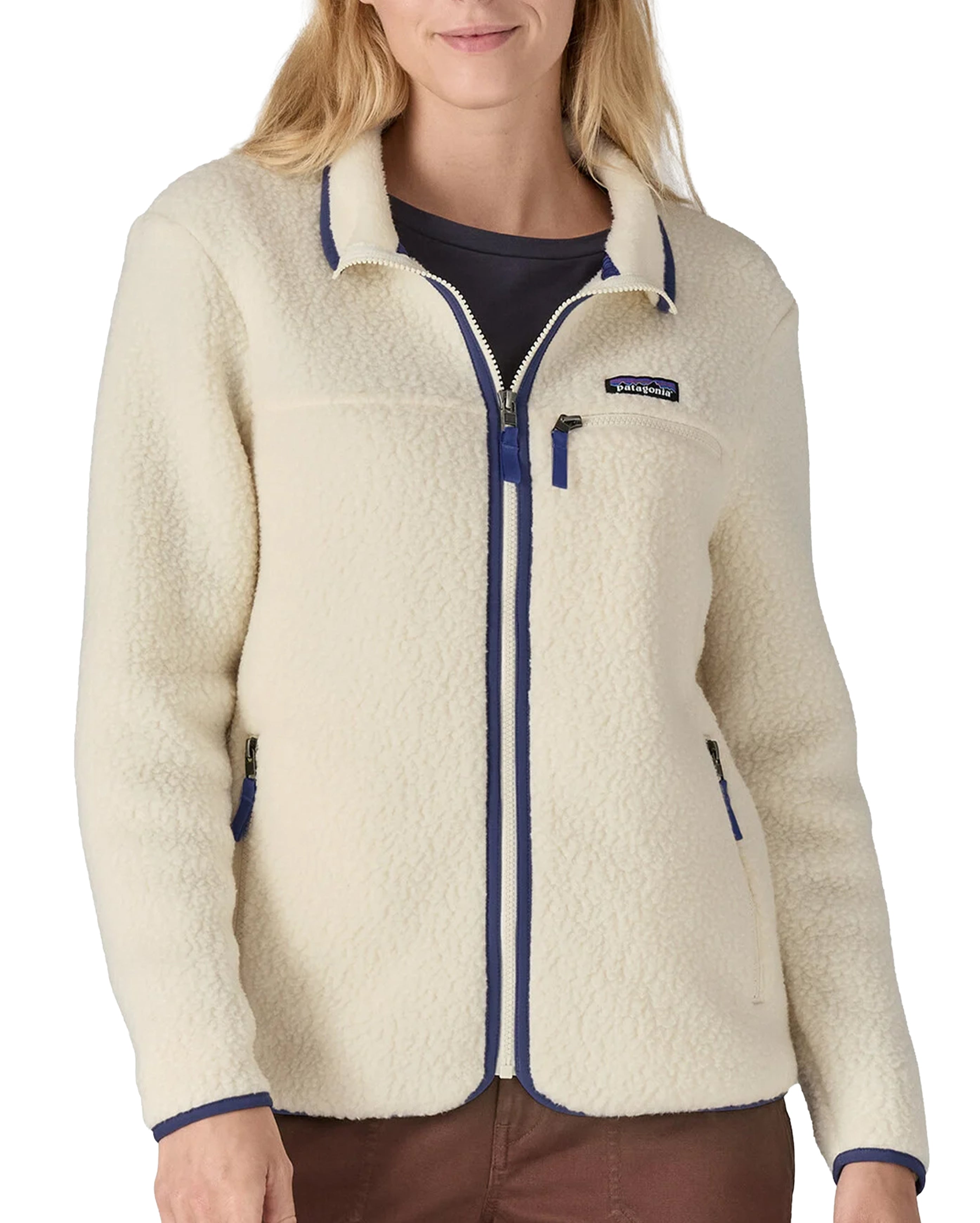 Veste Retro Pile Natural Femme - Starcowparis - 2