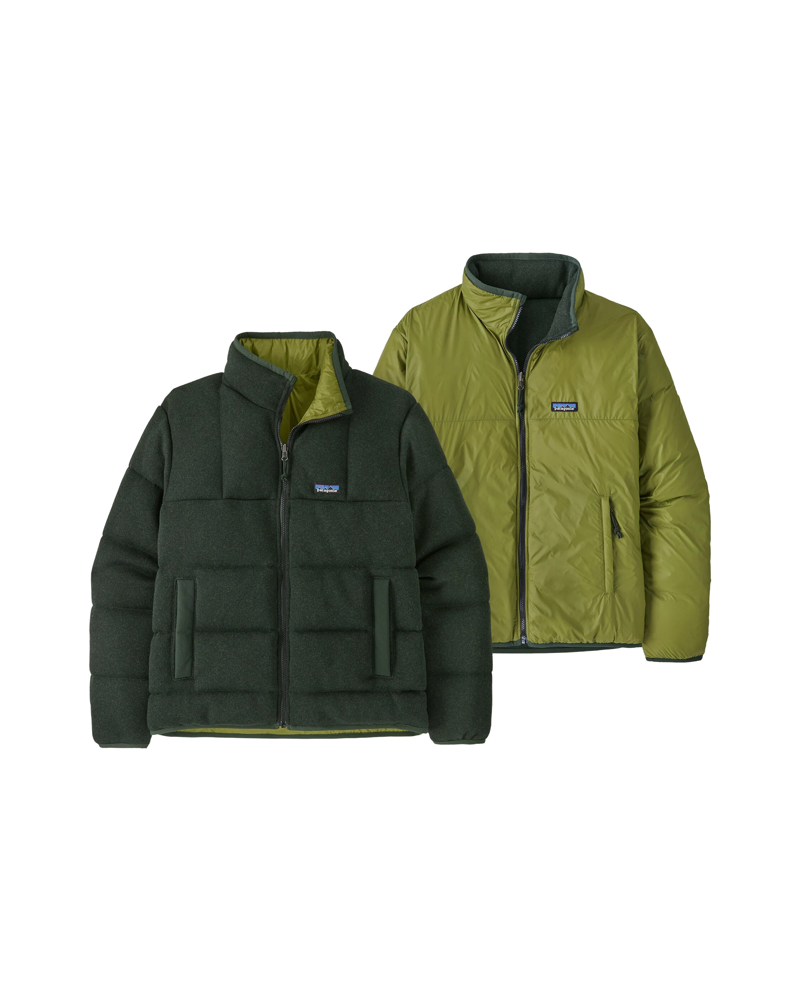Reversible Down Better Sweater Old Growth Green - Starcowparis - 2