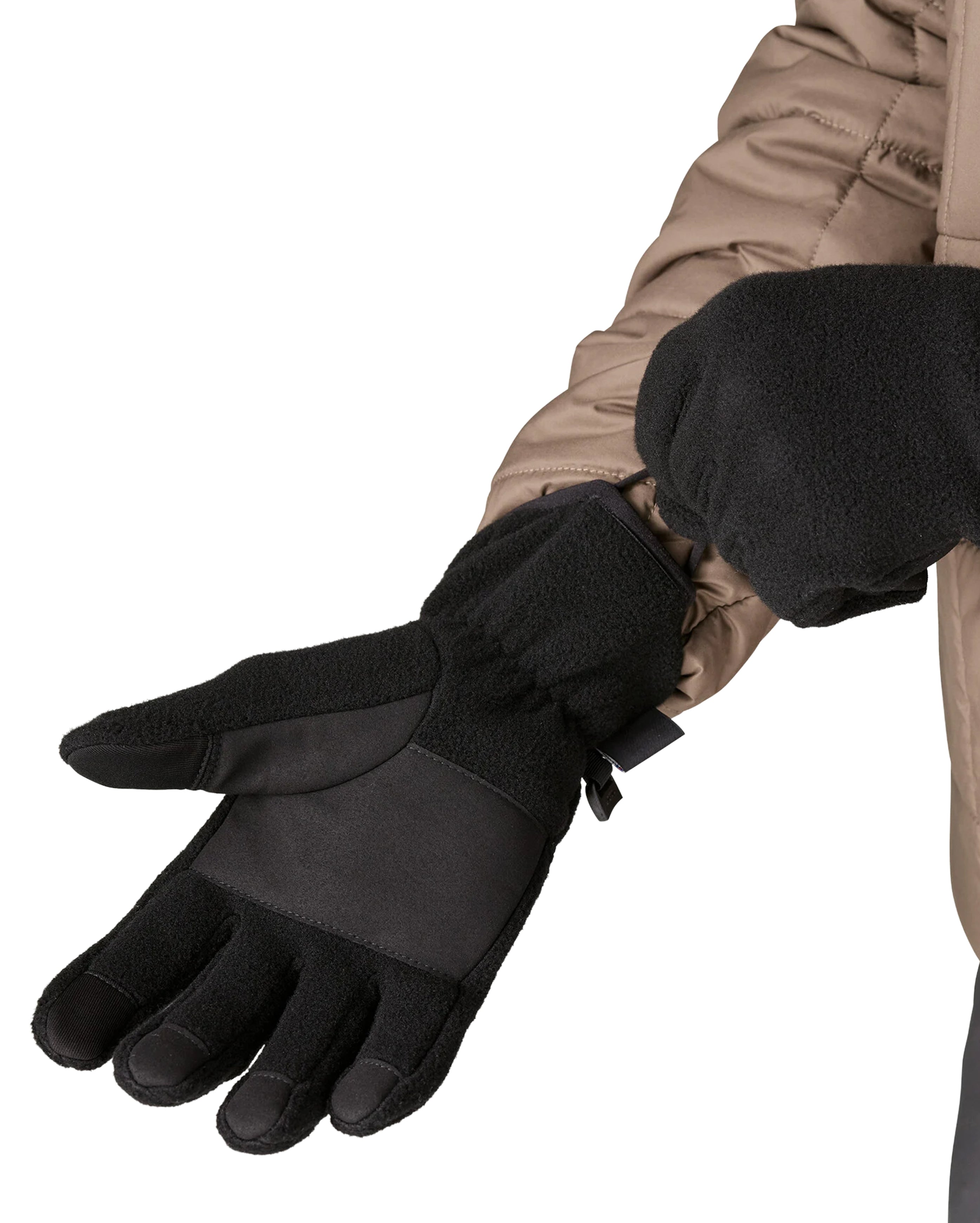 Synchilla Fleece Gloves Black Solid - Starcowparis - 2