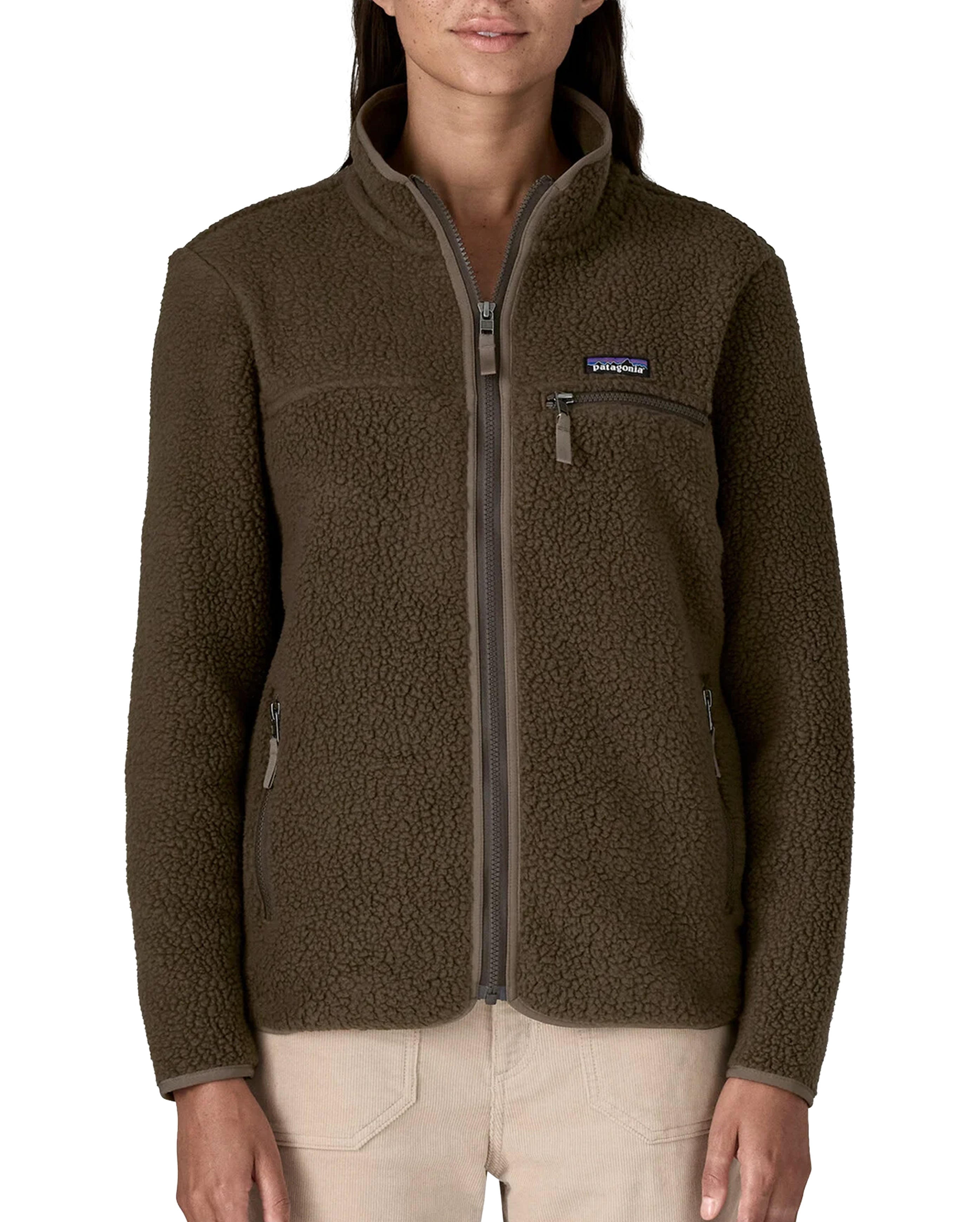 Retro Pile Jacket Natural Femme - Starcowparis - 2