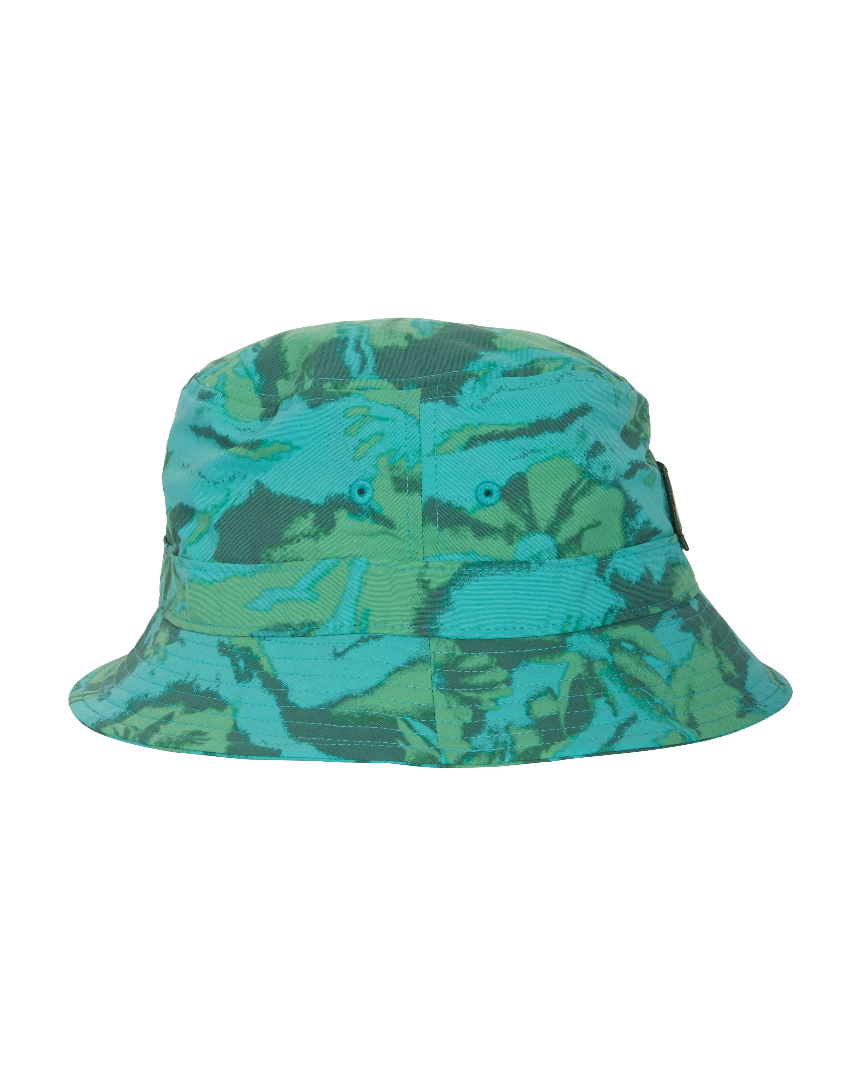 Wavefarer Bucket Hat Cliffs and Waves Conifer Green - Starcowparis