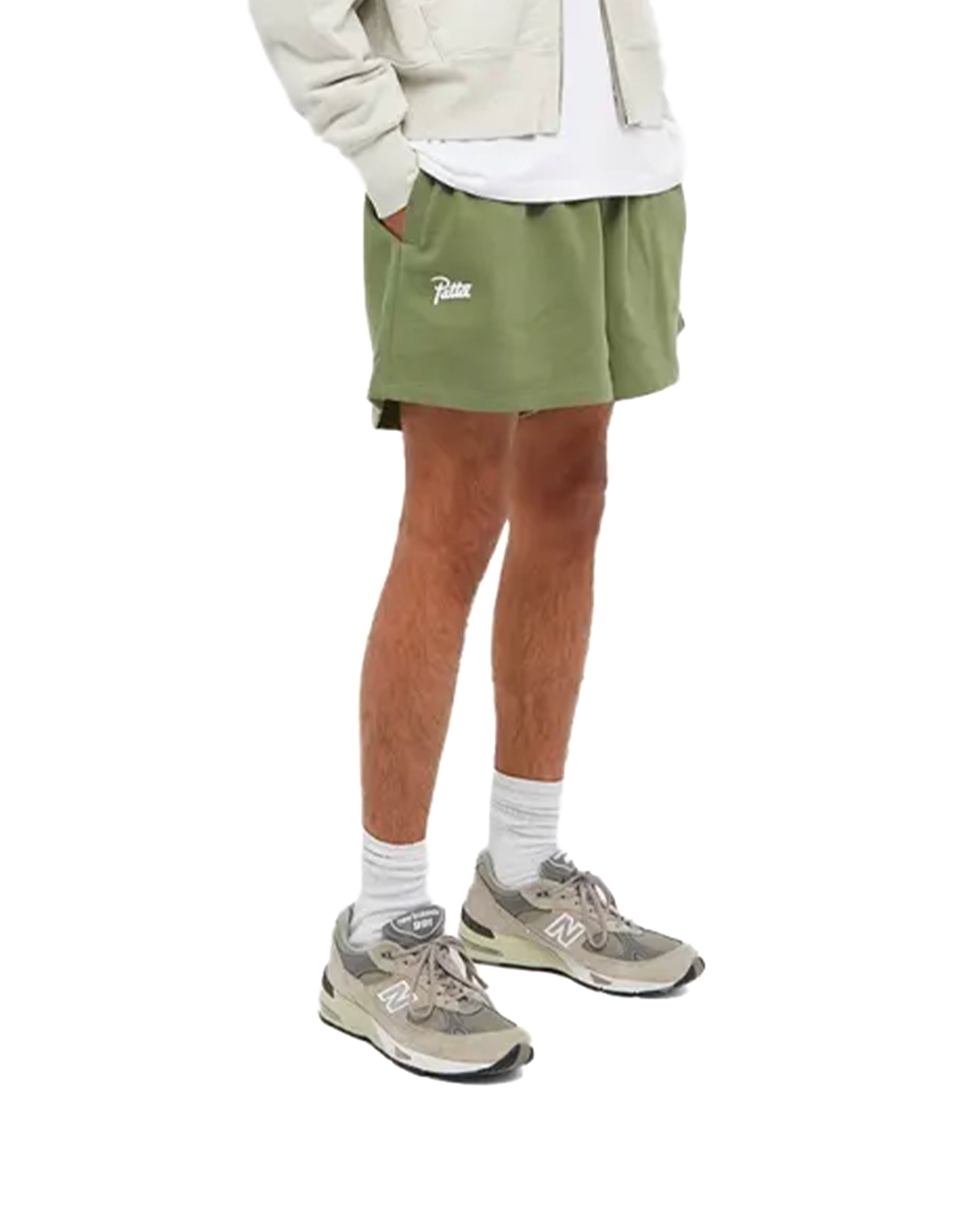 W Basic Jogging Short Olive - Starcowparis - 2
