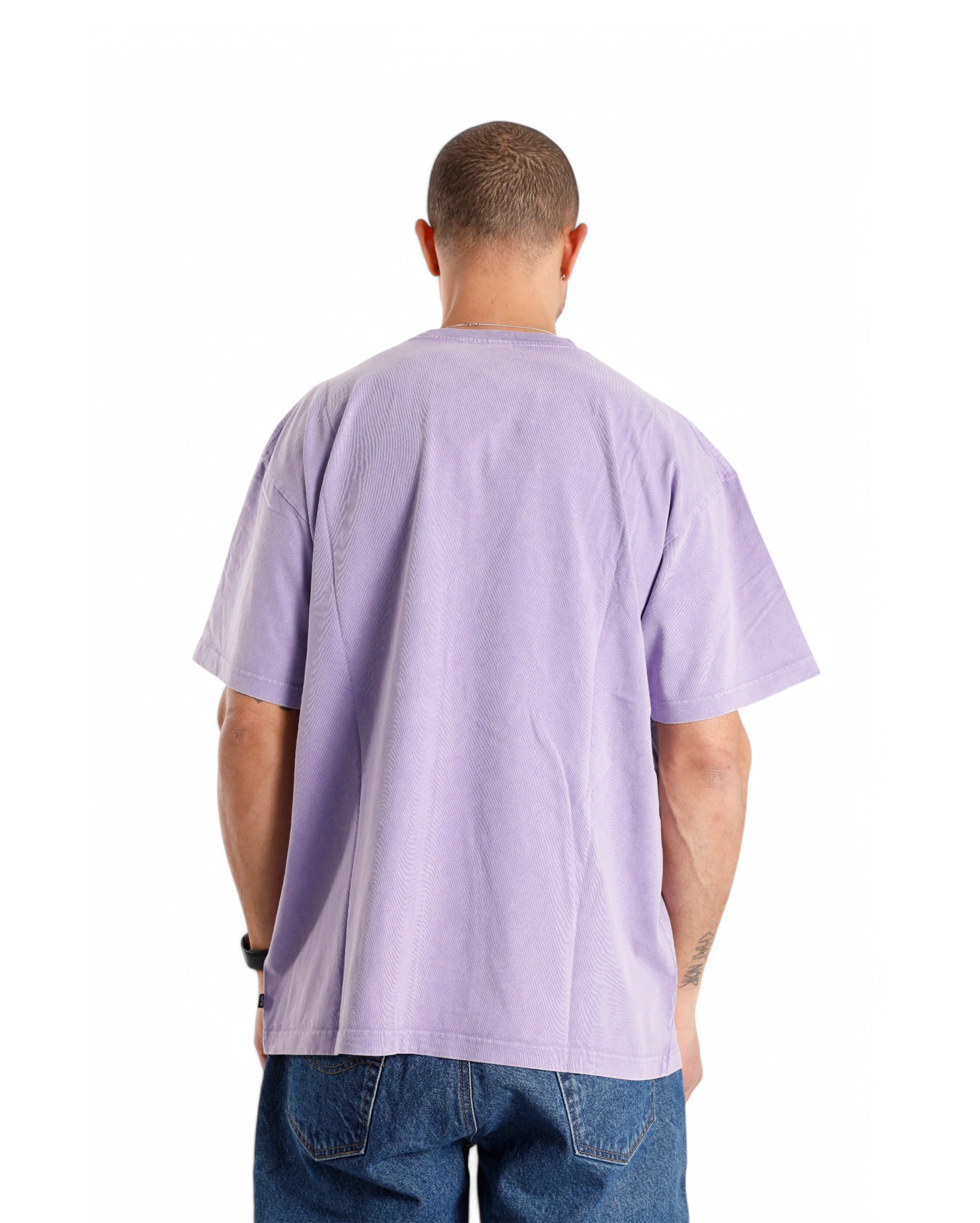 Patta-Basic Washed Pocket T-Shirt Paisley Purple-Starcowparis