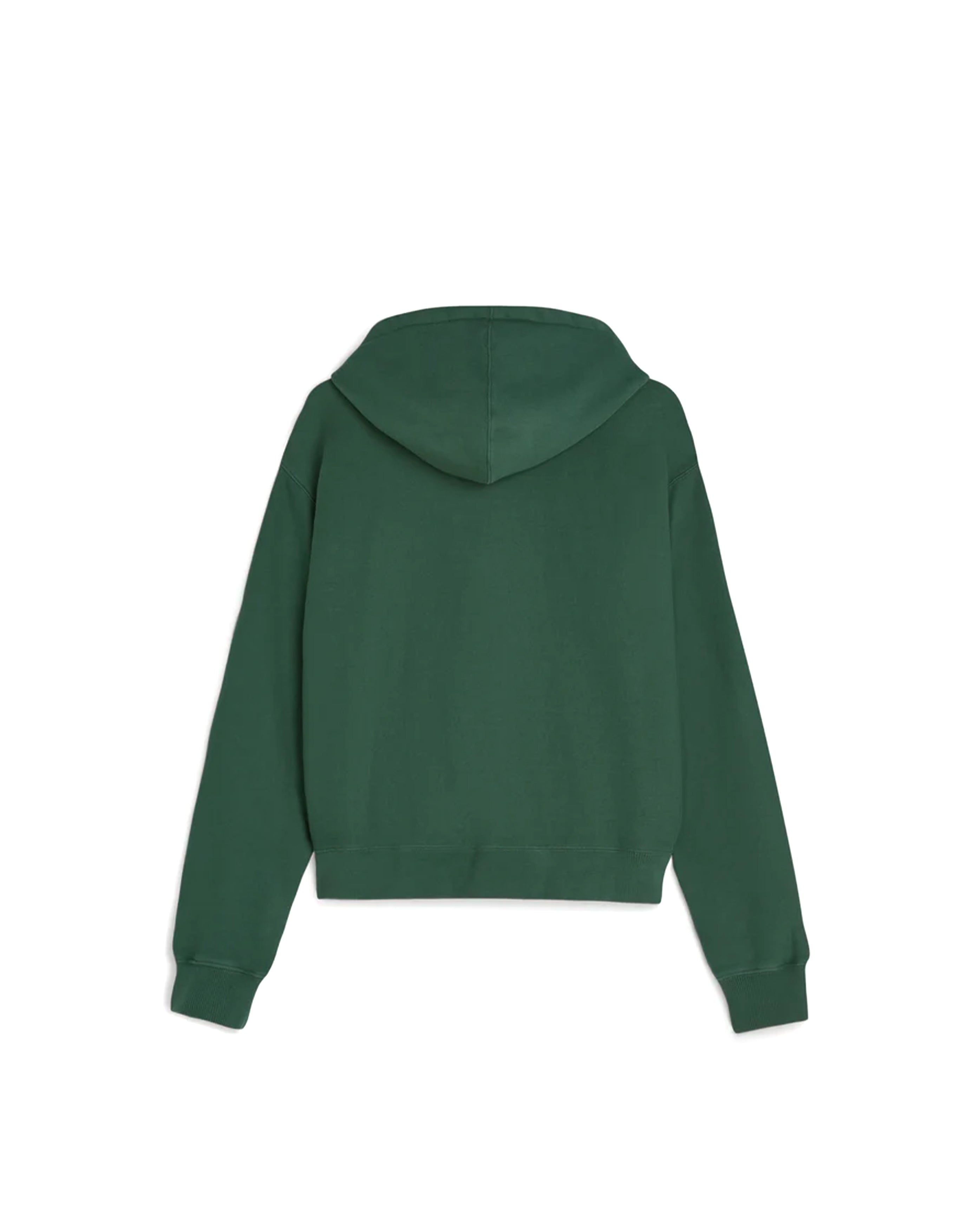 Classic Zip Up Hooded Sweater Bistro Green - Starcowparis - 3