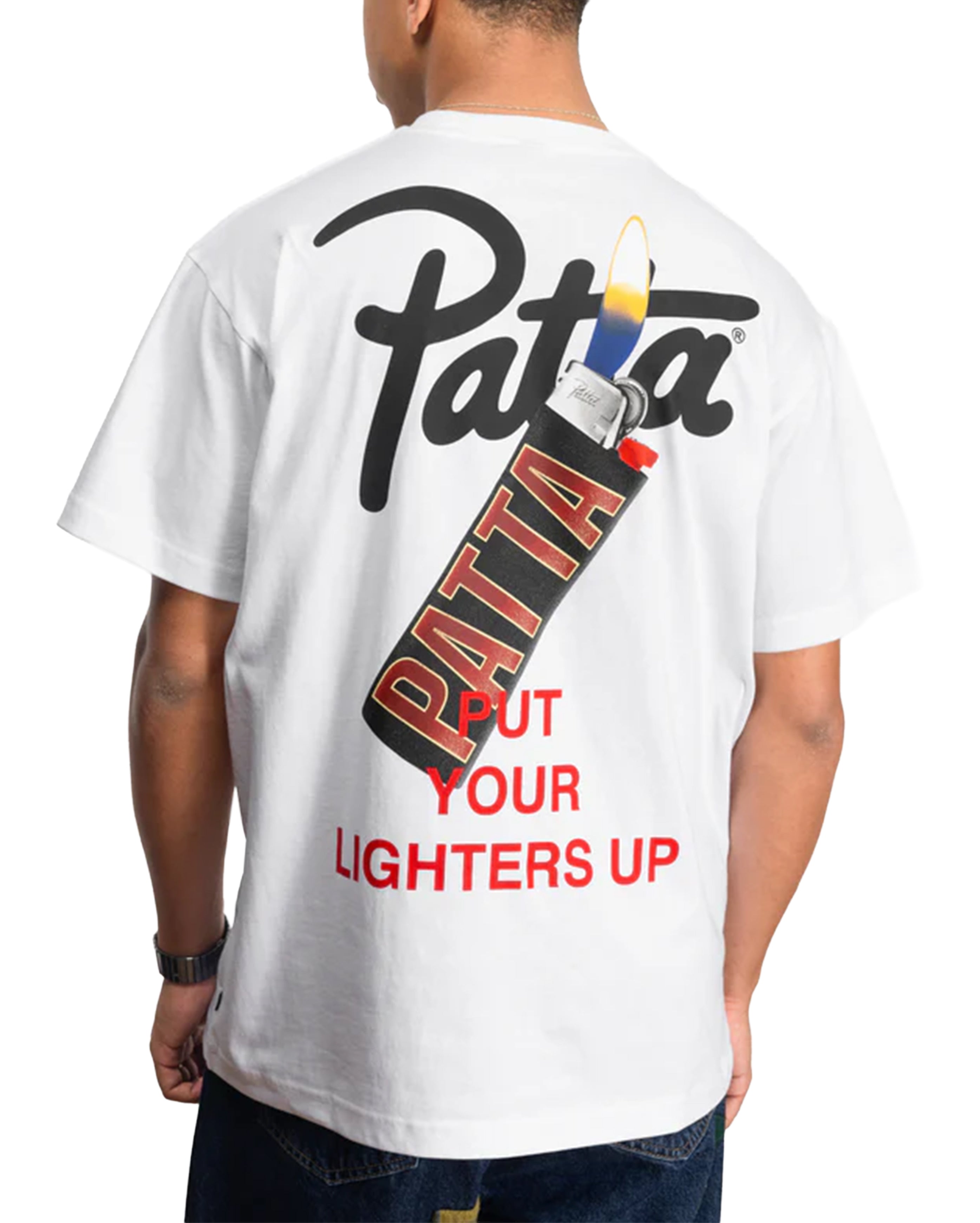 Lighters T-Shirt White - Starcowparis - 2