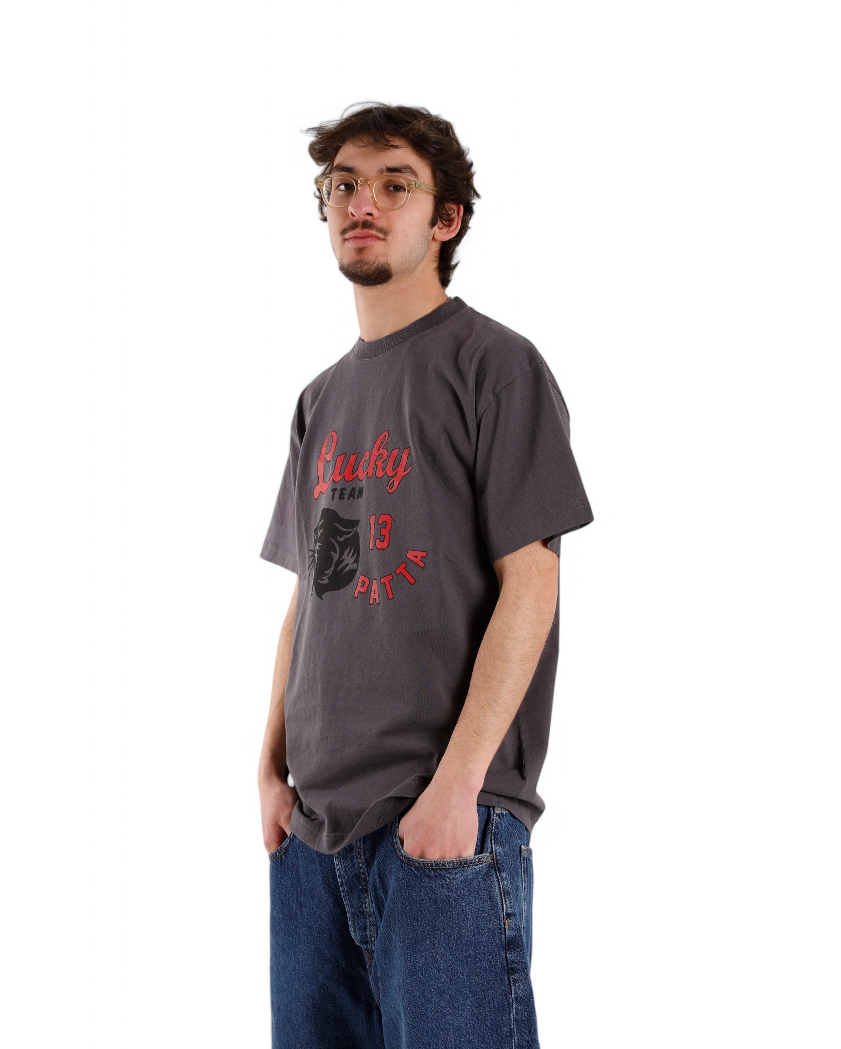 Patta-Lucky Team T-Shirt Forged Iron-Starcowparis