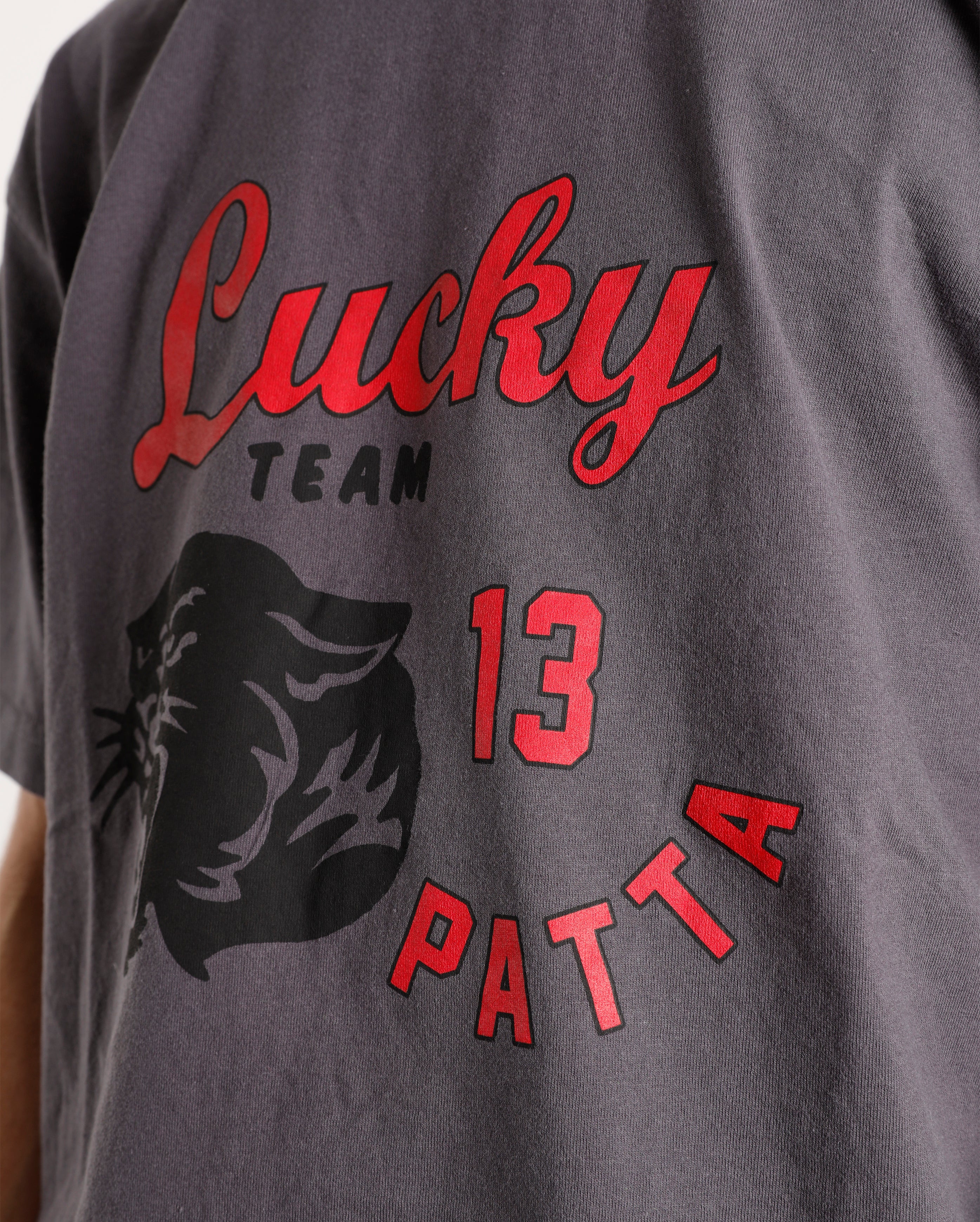 Patta-Lucky Team T-Shirt Forged Iron-Starcowparis