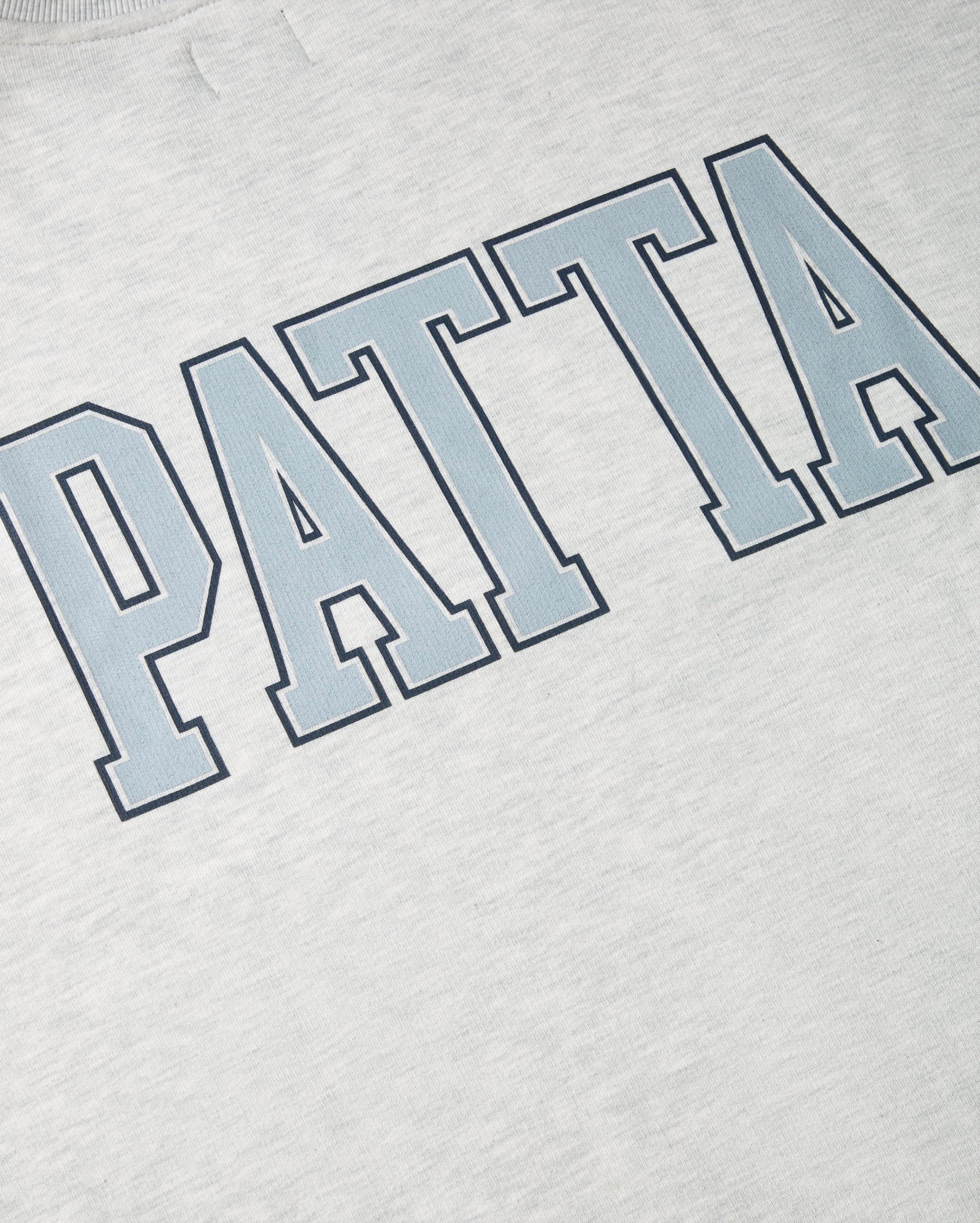 Patta-Marina Crewneck Sweater PT Light Grey Melange-Starcowparis