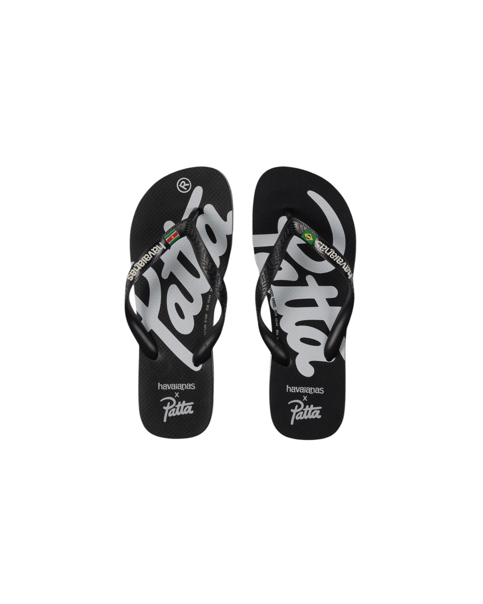 Patta x Havaianas tongs noire