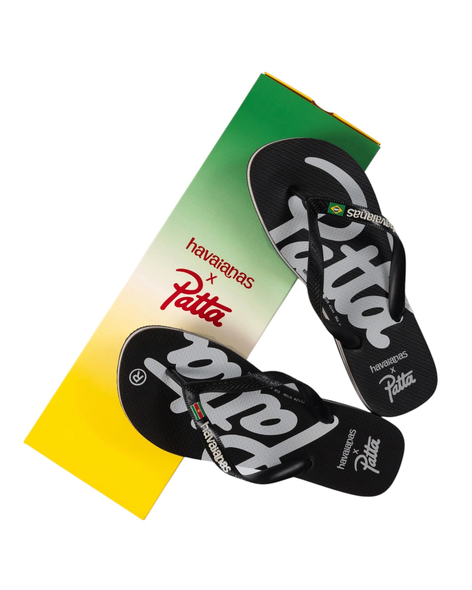 Patta x Havaianas tongs noire