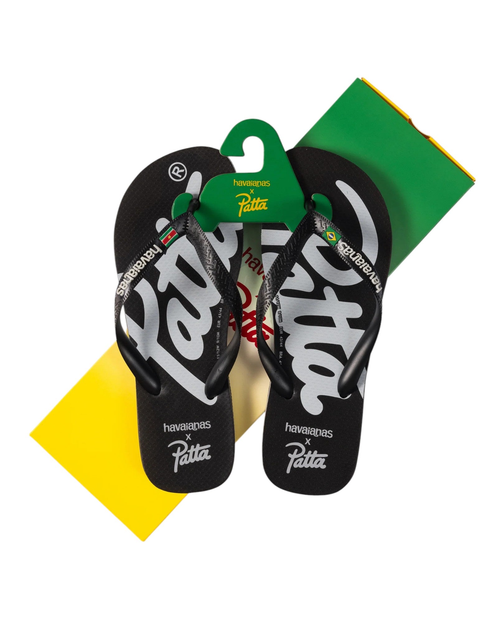 Patta x Havaianas tongs noire
