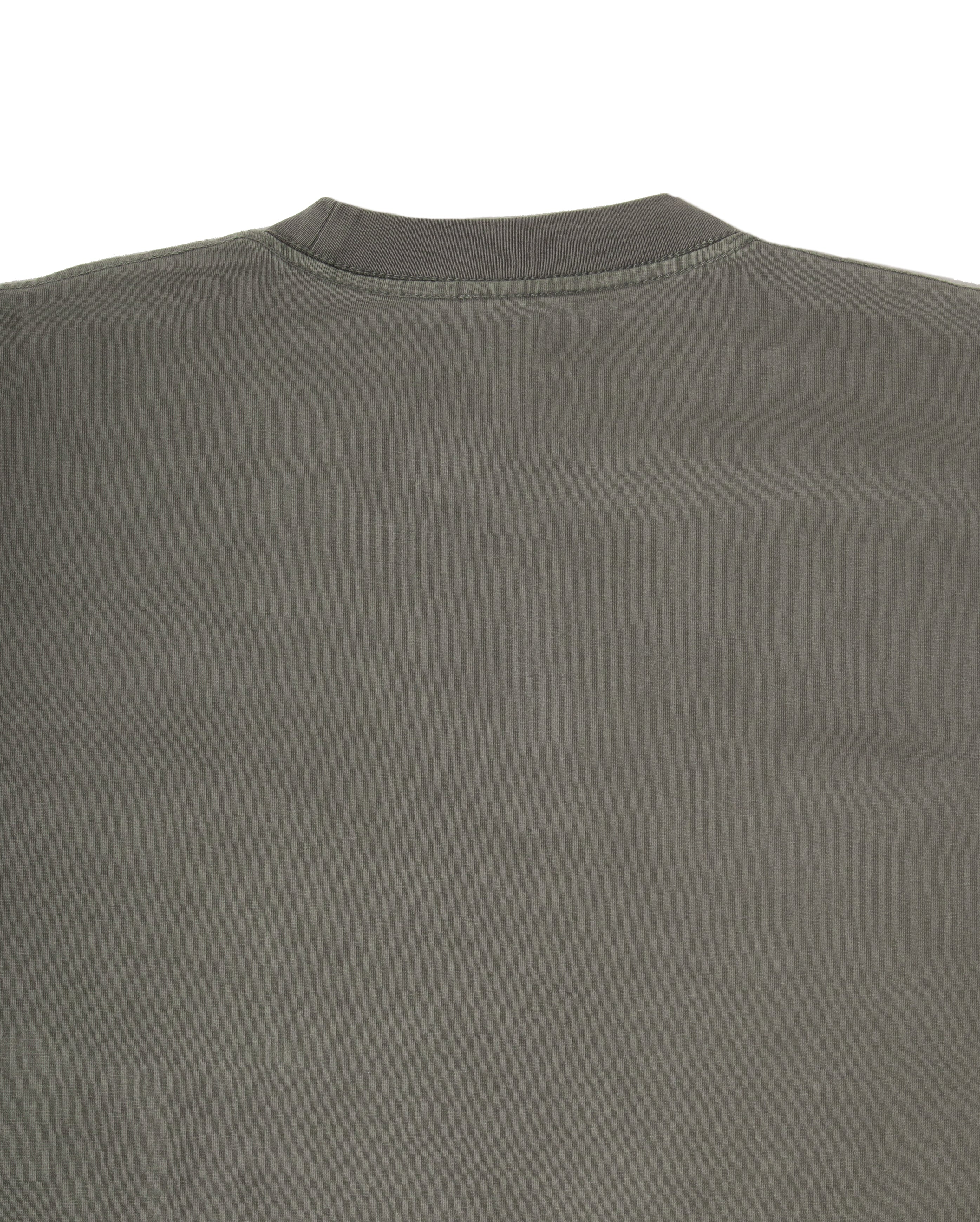 Basic Washed Pocket Tee Green