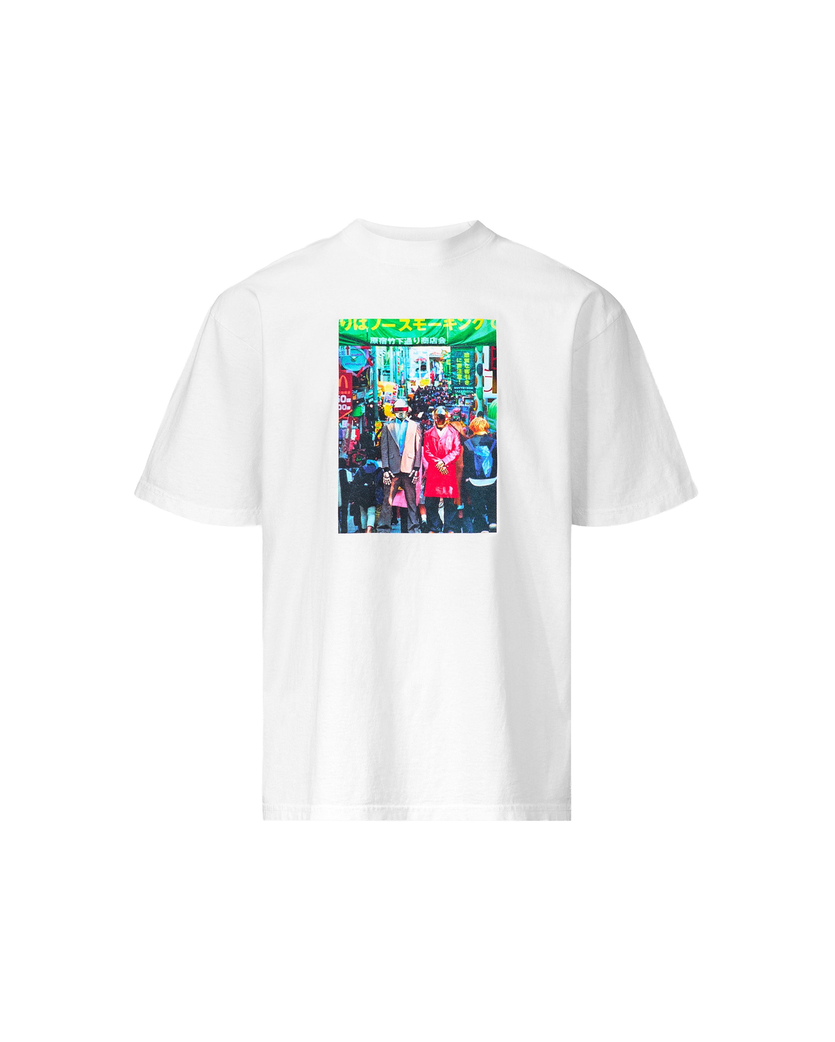 Daft Punk Harajuku T-shirt White - Starcowparis - 1