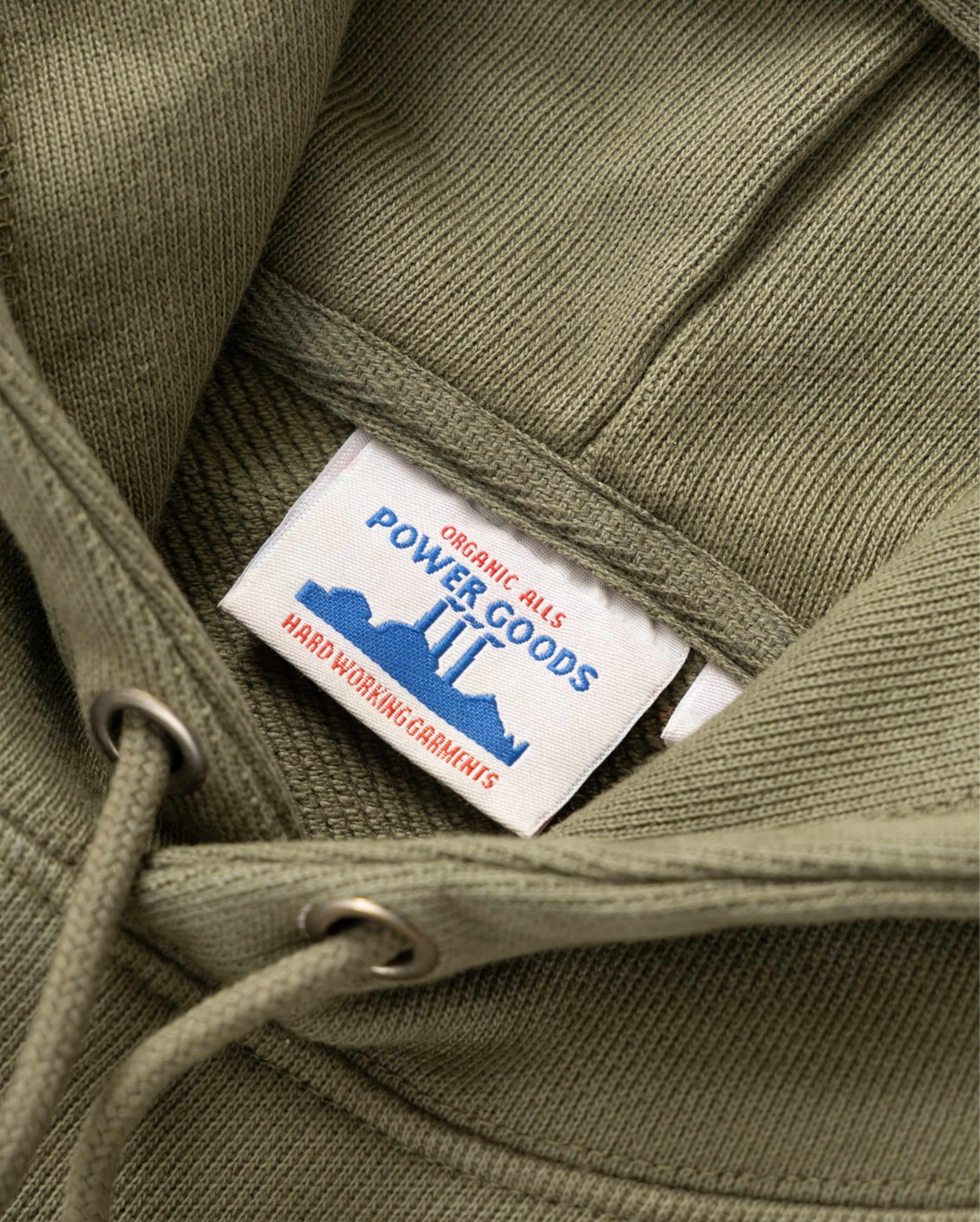 Loopback Hoodie Oliv - Starcowparis - 3