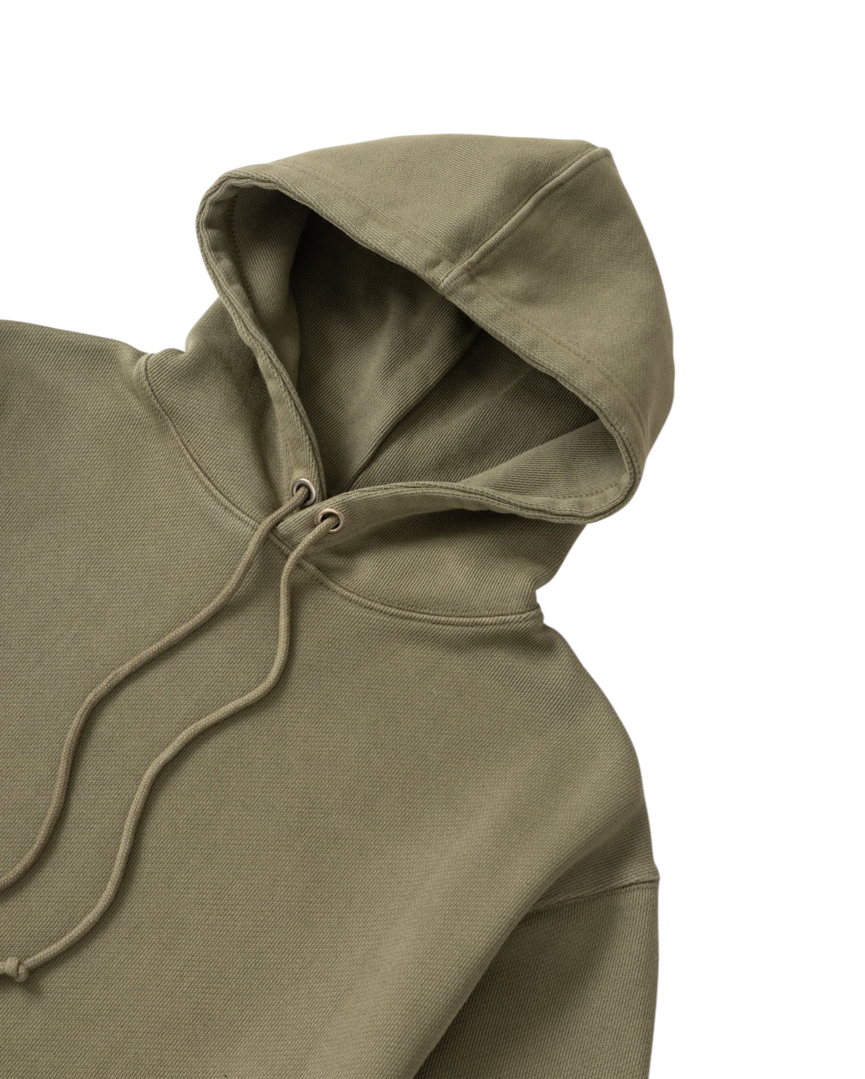 Loopback Hoodie Oliv - Starcowparis - 2