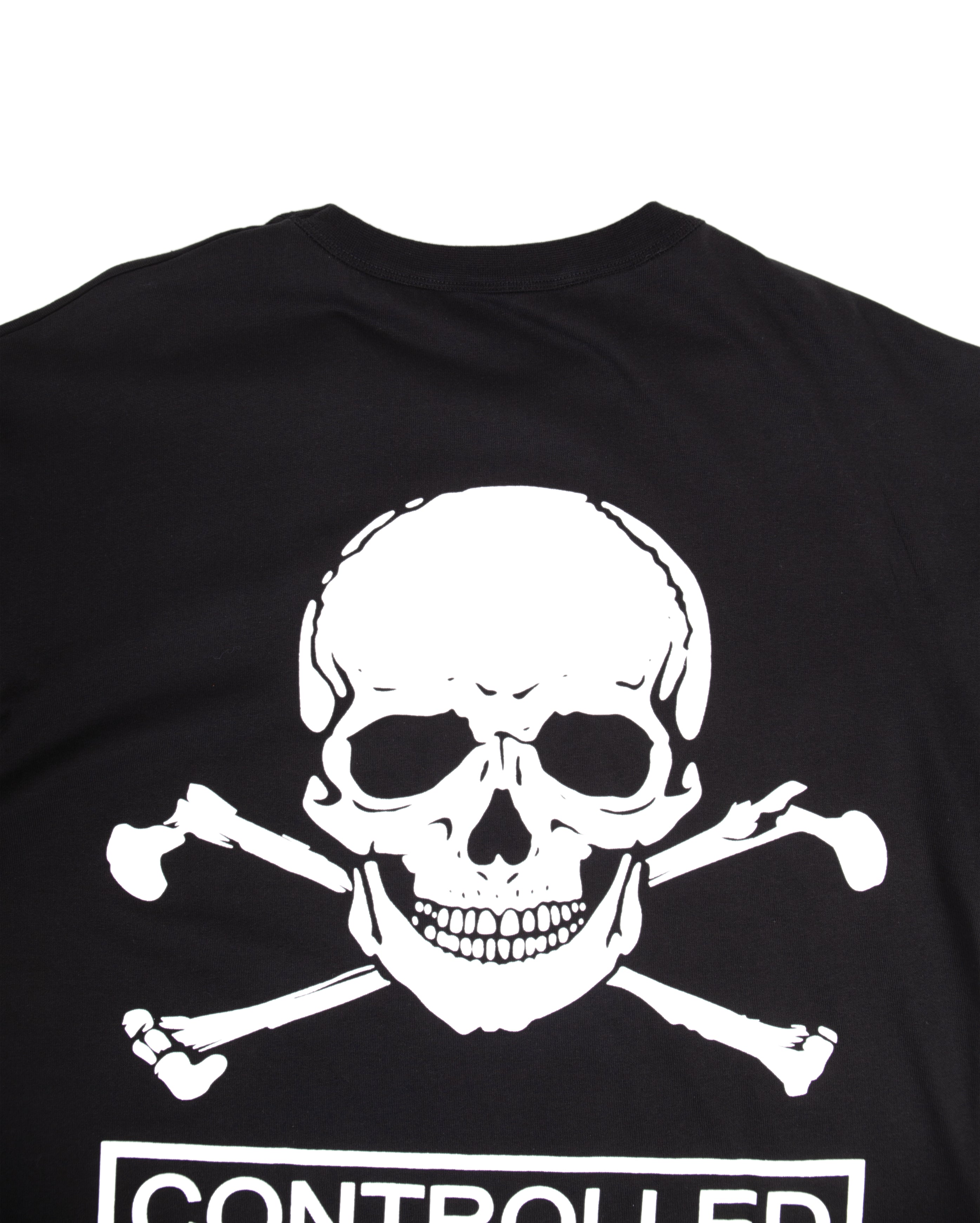 Controlled Substance Saint Peter T-shirt Black
