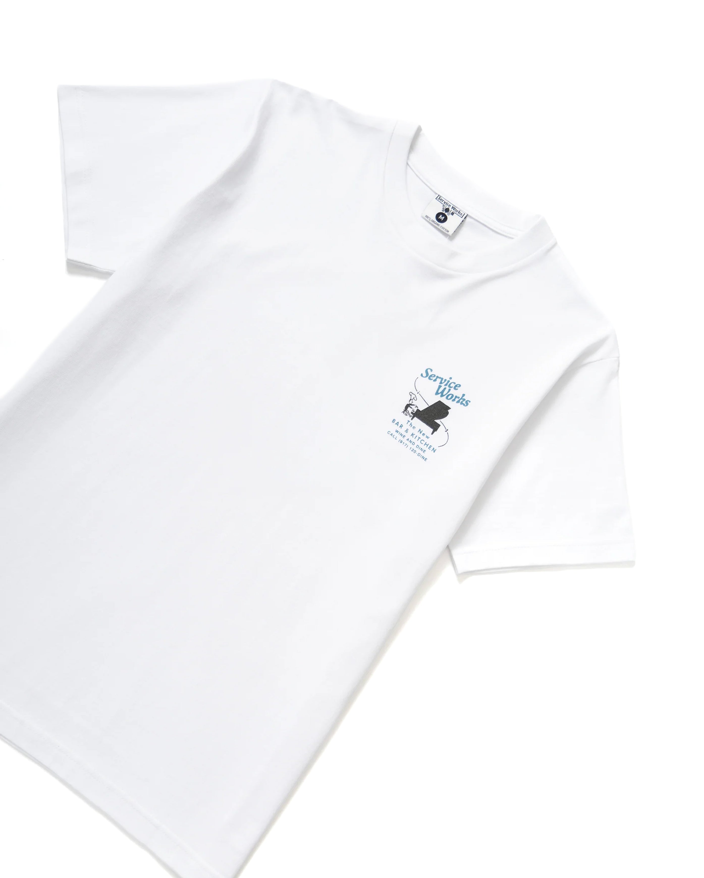 Service Works-Bar Kitchen Tee White-Starcowparis - Starcowparis - 2