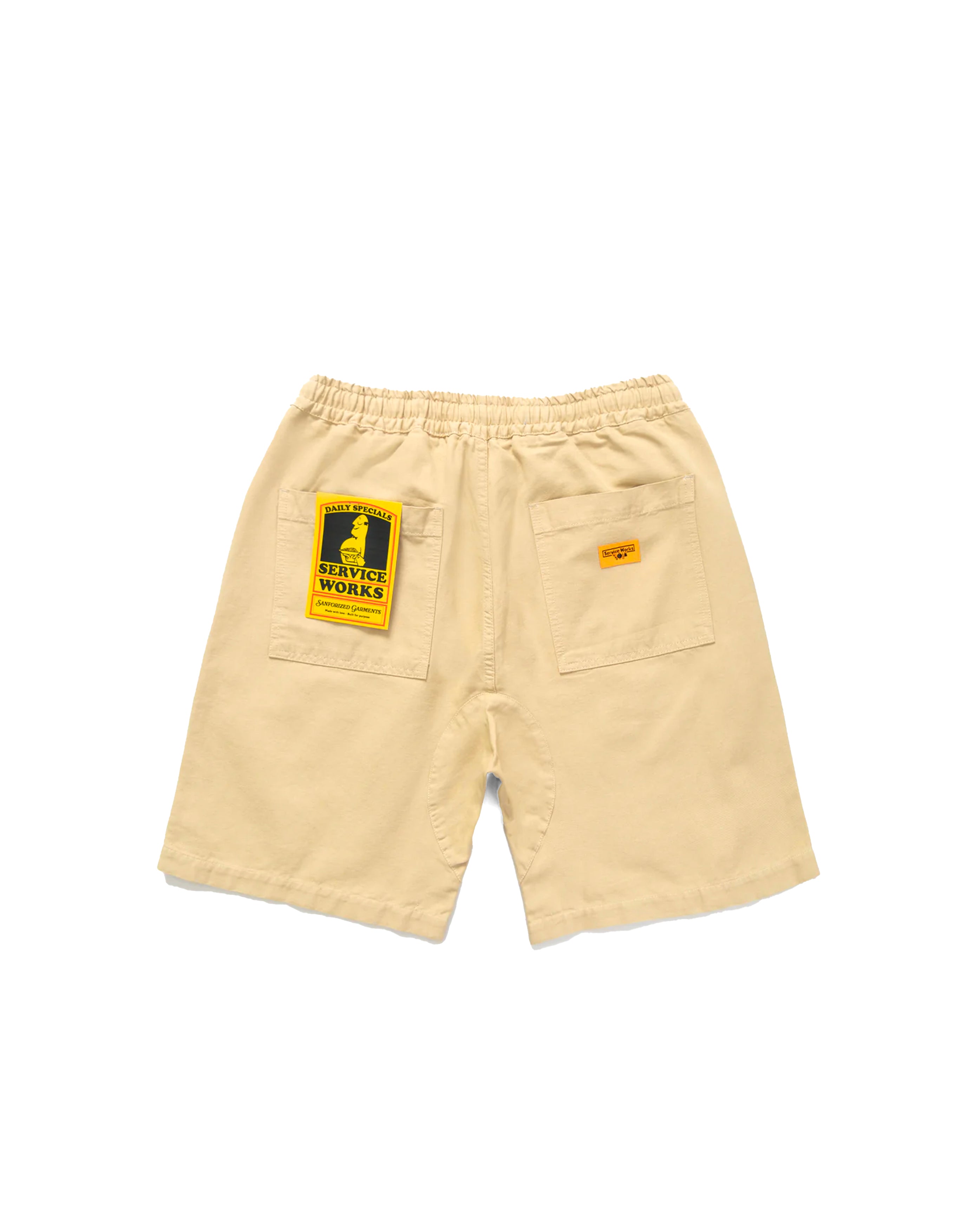 Canvas Chef Shorts Khaki - Starcowparis - 3