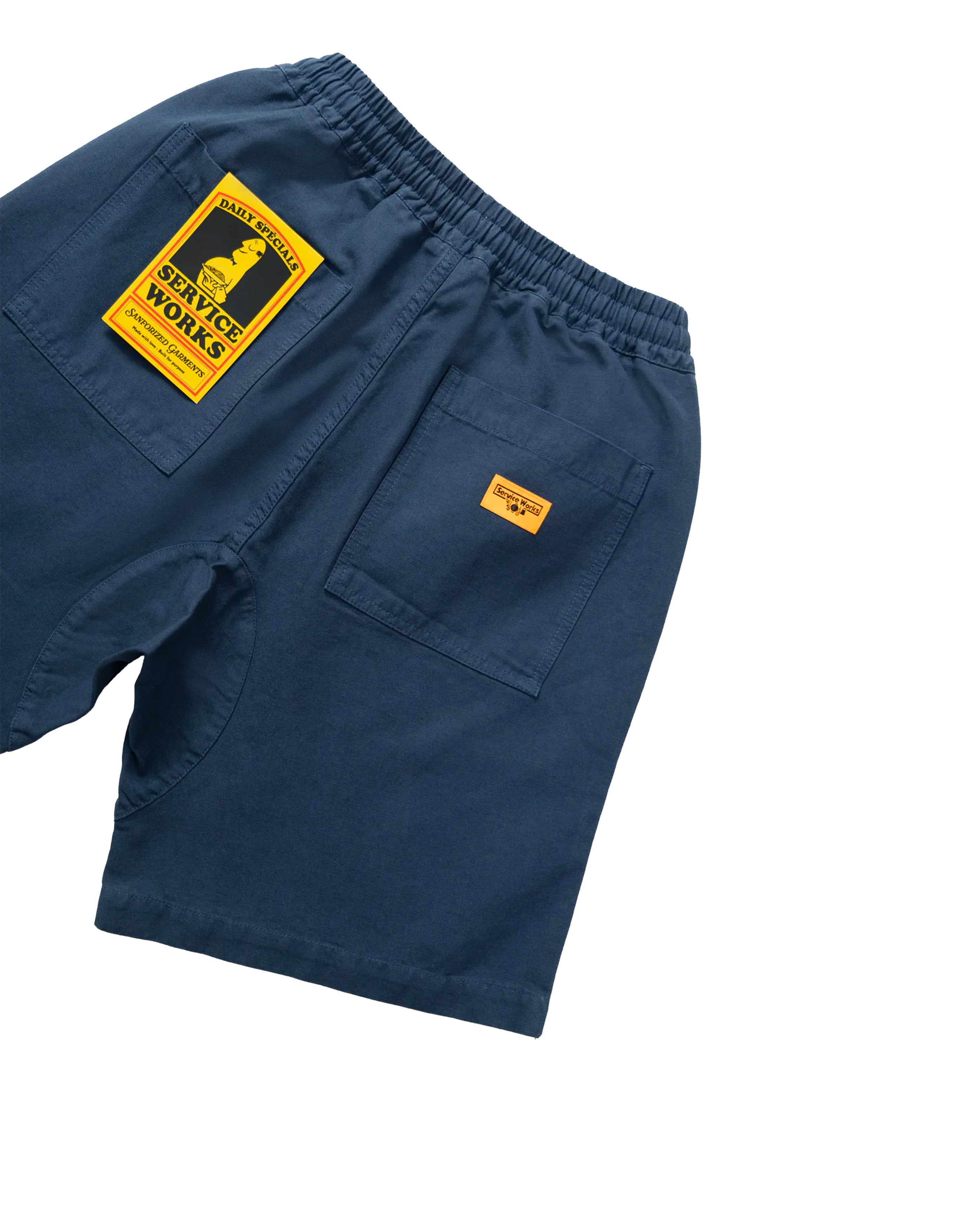 Canvas Chef Shorts Navy - Starcowparis - 2