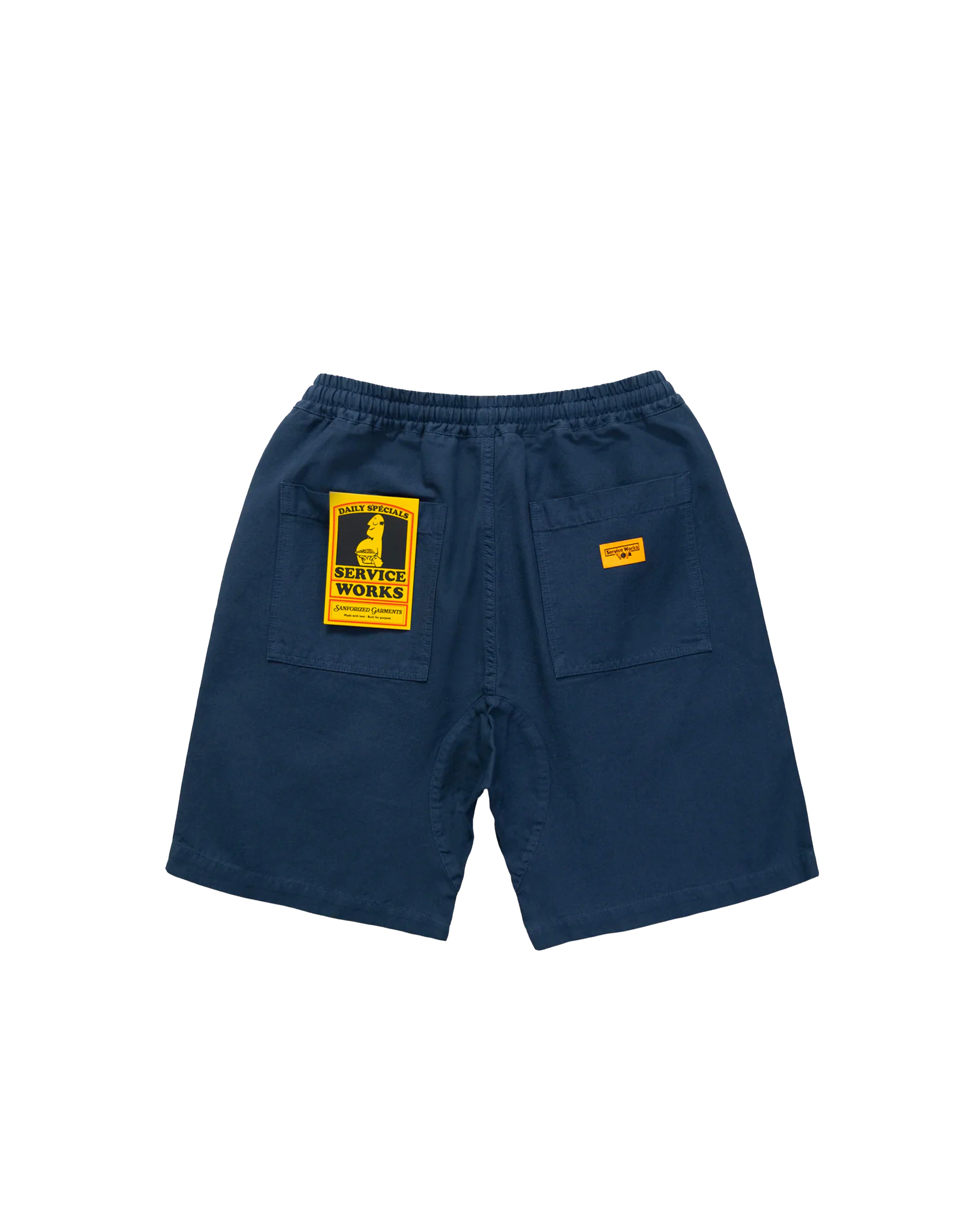 Canvas Chef Shorts Navy - Starcowparis - 3