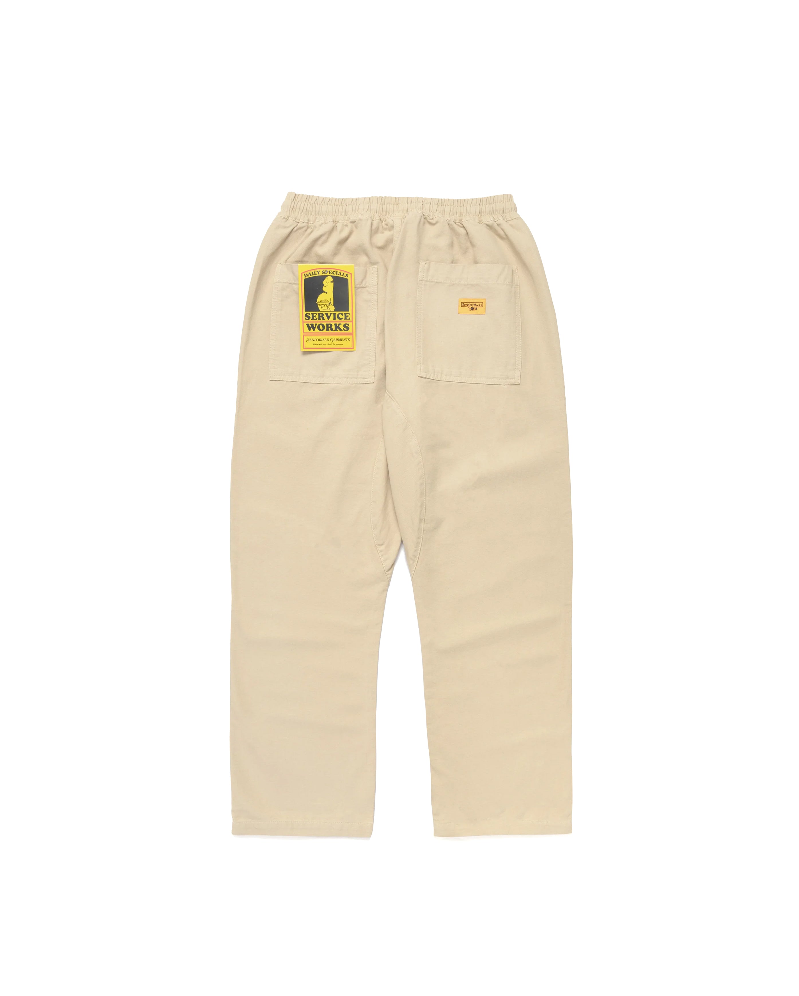 Classic Chef Pant Pale Khaki
