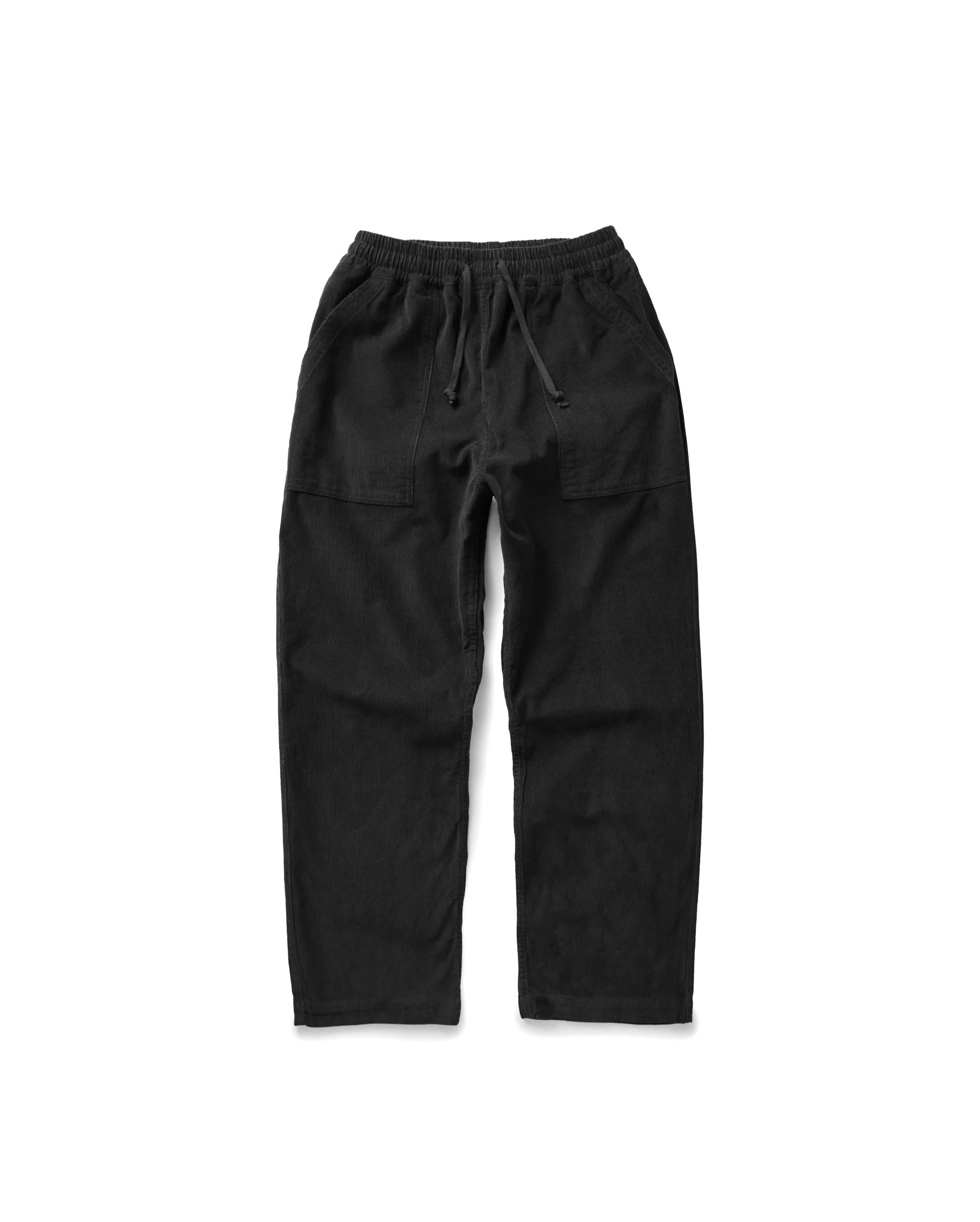 Corduroy Chef Pant Black