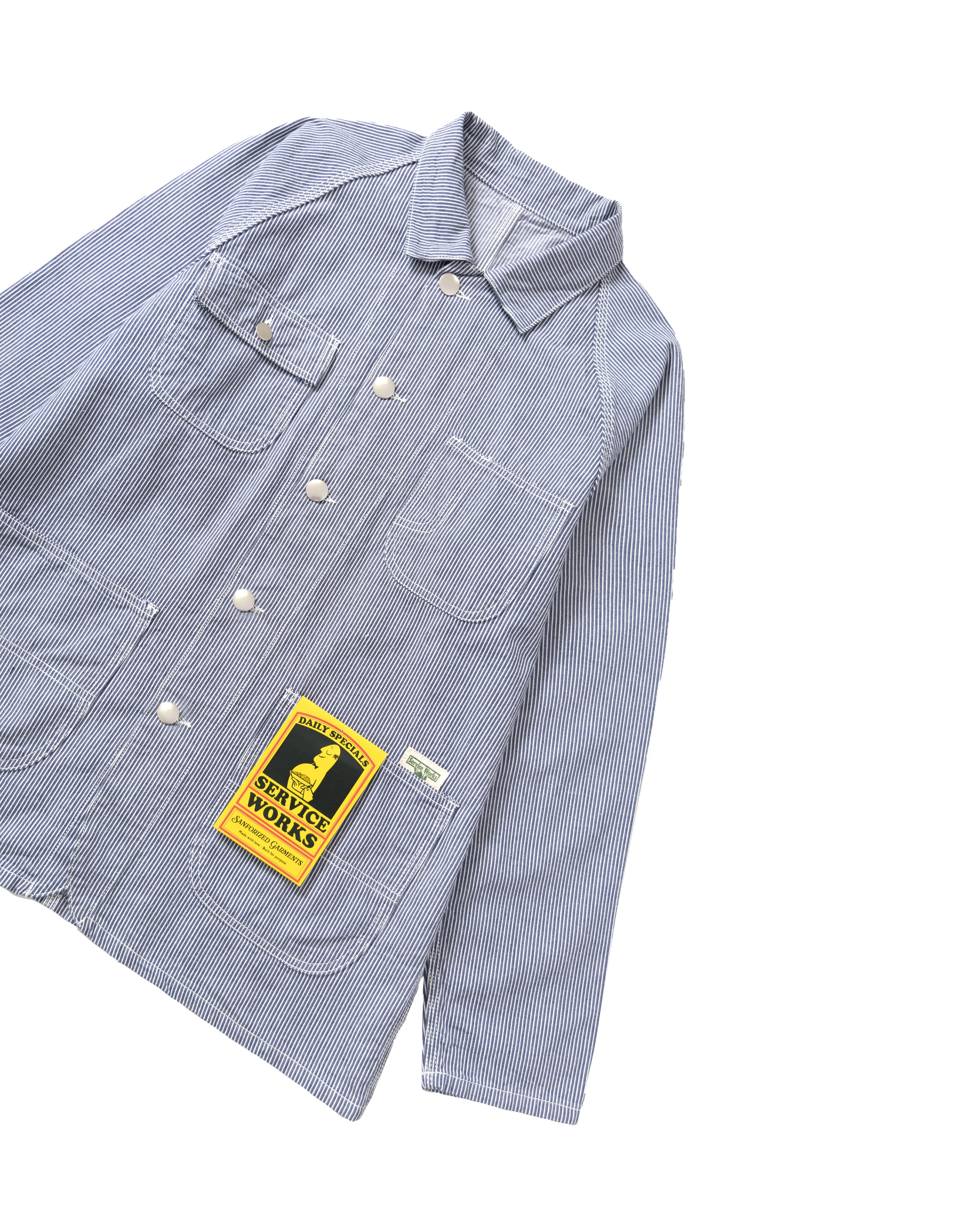 Service Works-Coverall 2.0 Jacket Hikory-Starcowparis