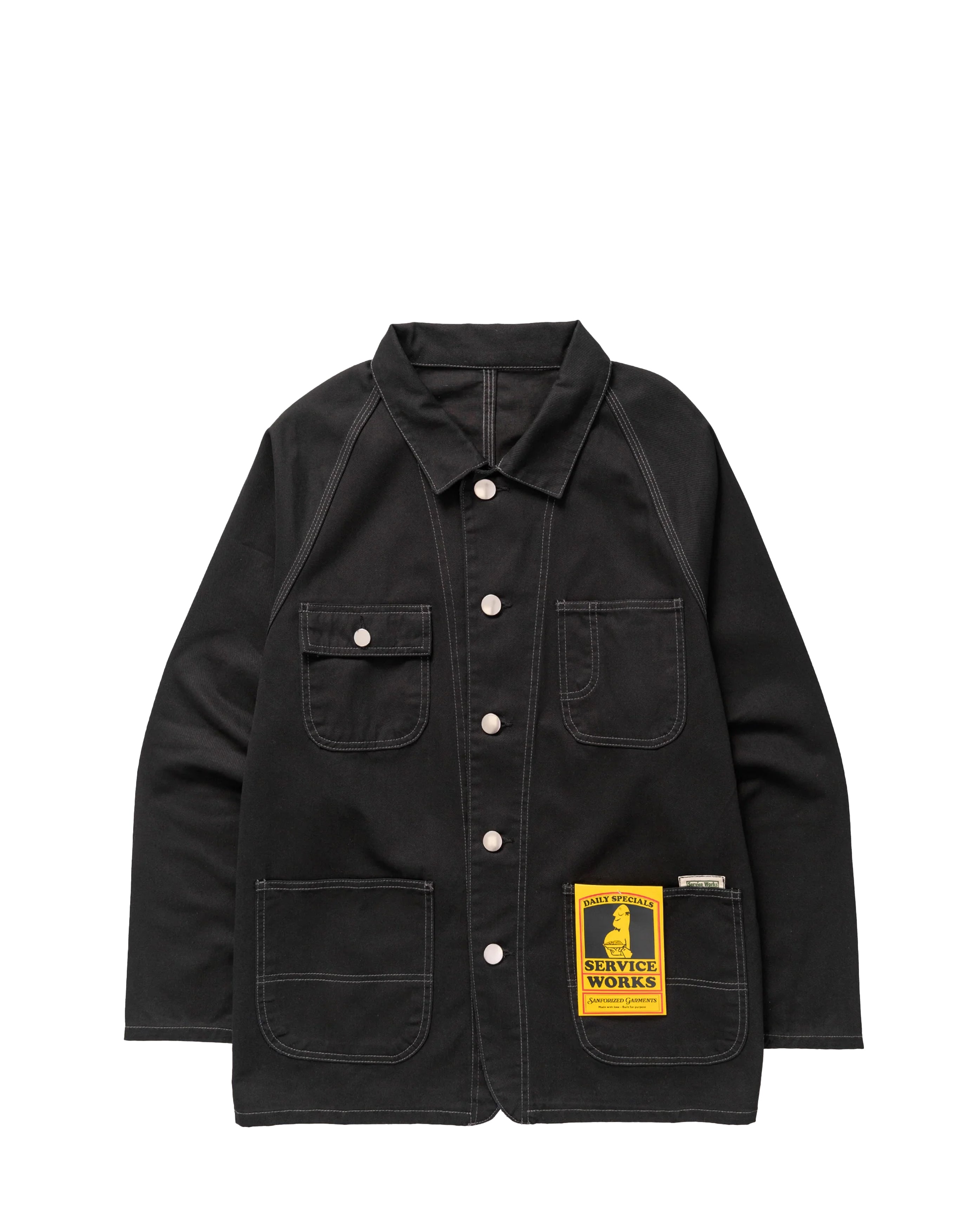 Service Works-Drill Coverall 2.0 Jacket Black-Starcowparis