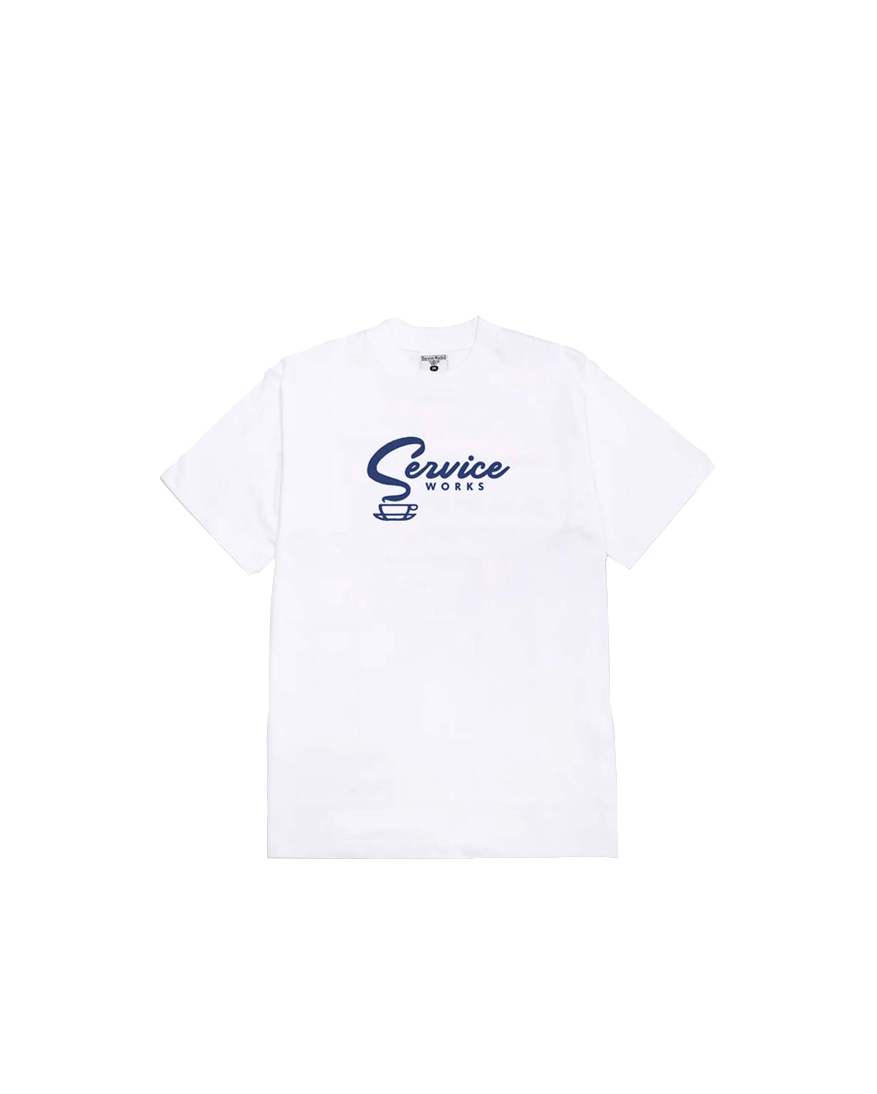 Service Works-Espresso Tee White-Starcowparis