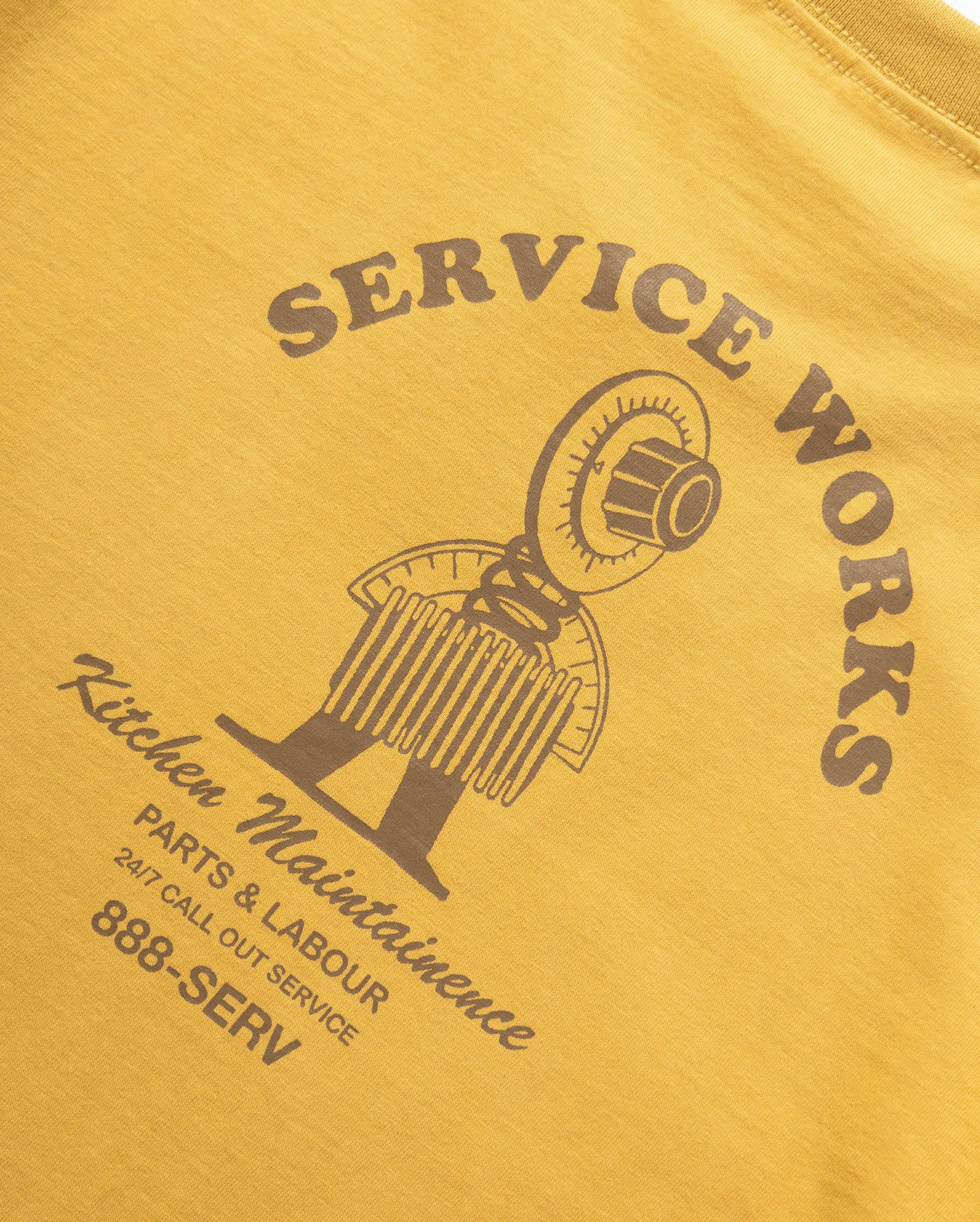 Maintenance Tee Mustard